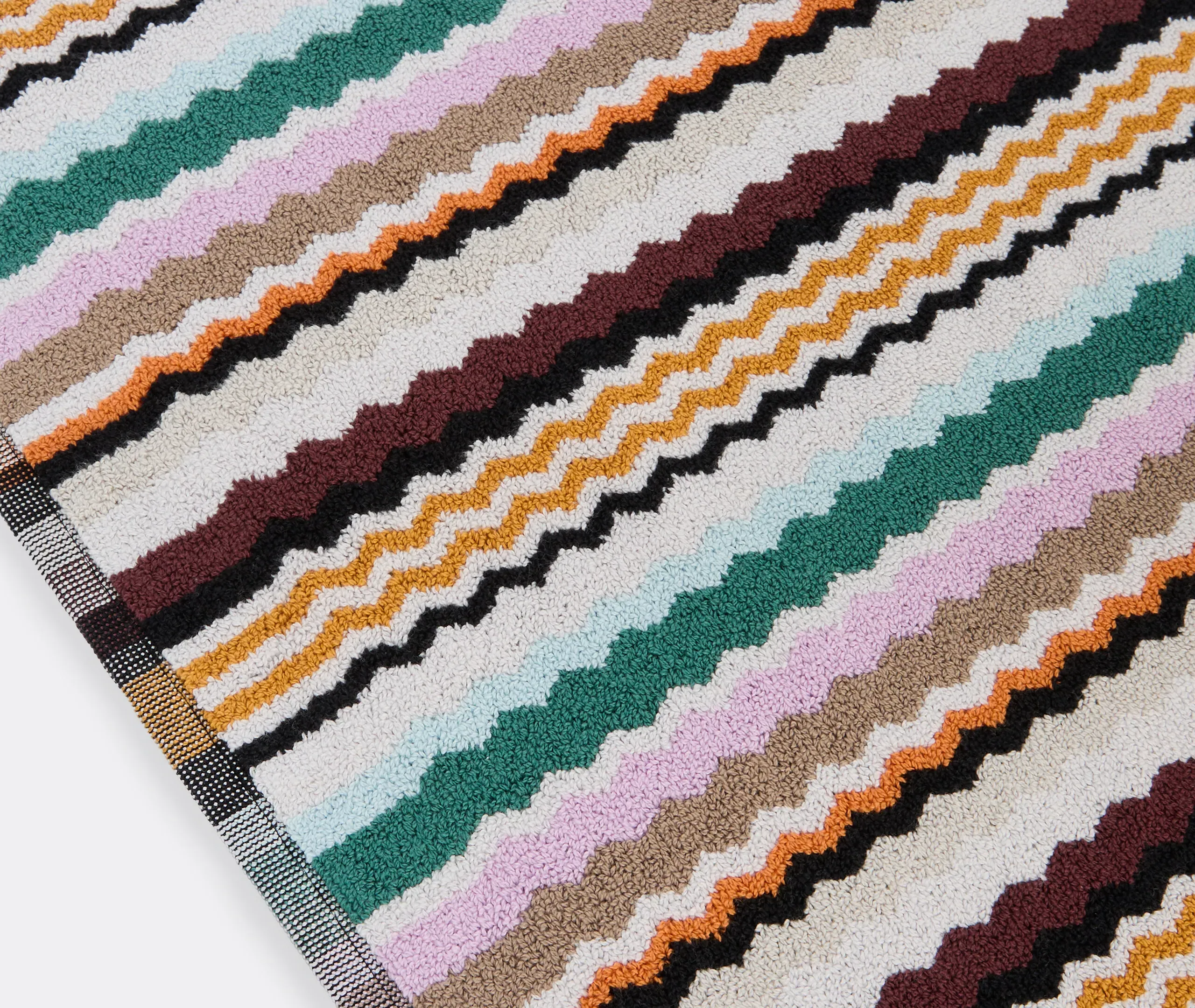Aura Non-Slip Bath Mat - Multicolour alternate view