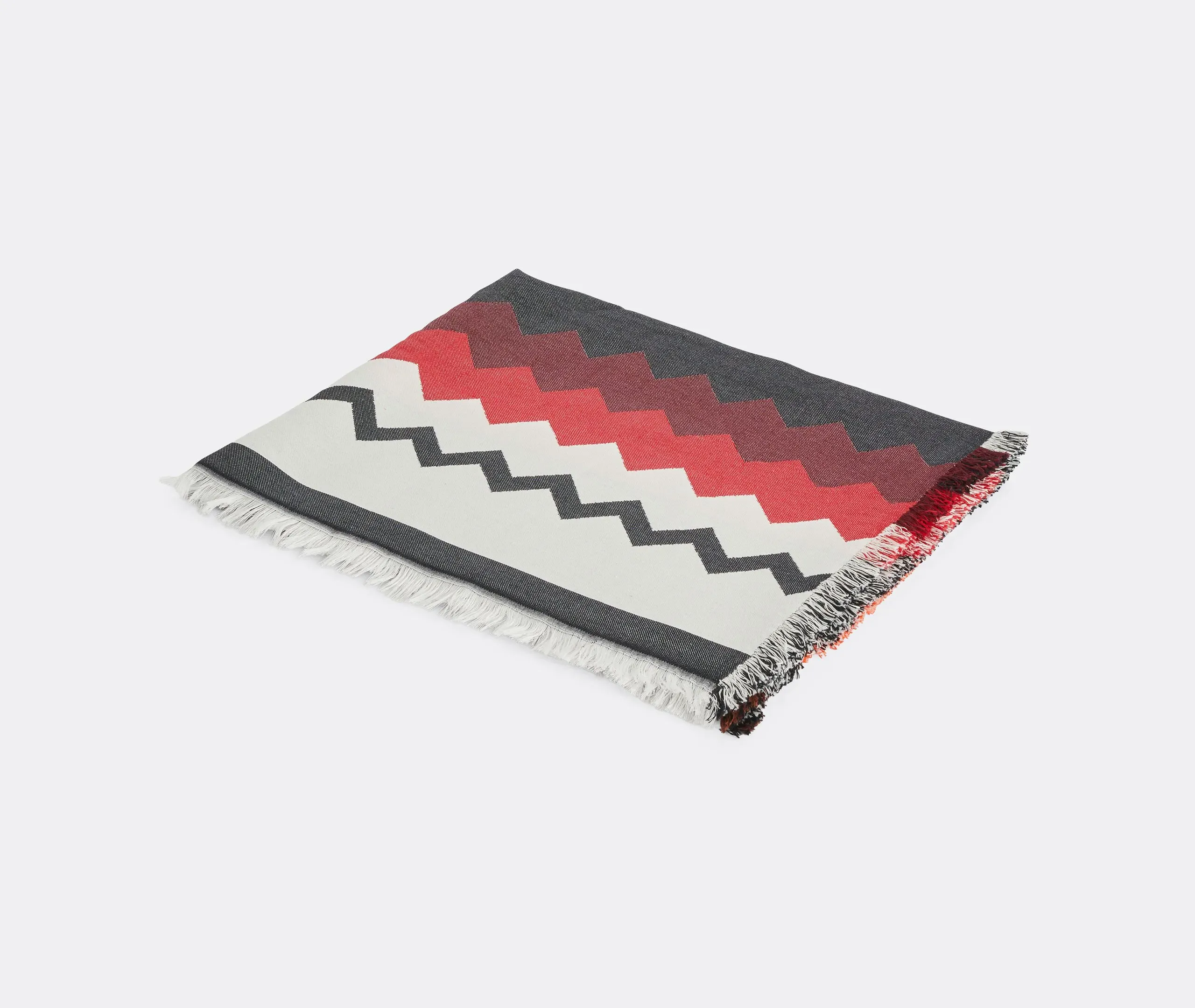 Best Large Beach Towel - Red Multicolor, Terry Cotton