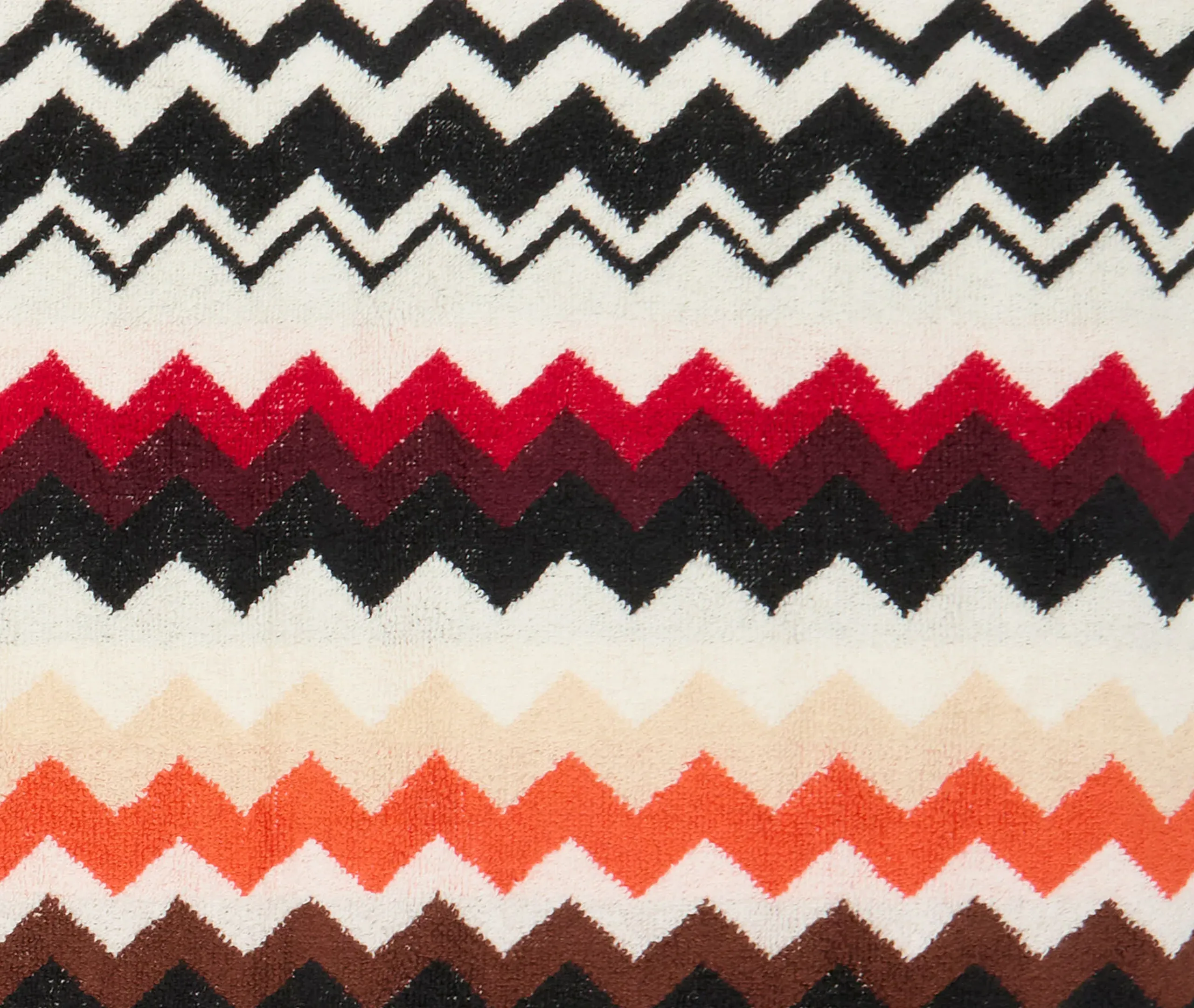 Best Towel Set Two Pieces - Red Multicolor, Cotton