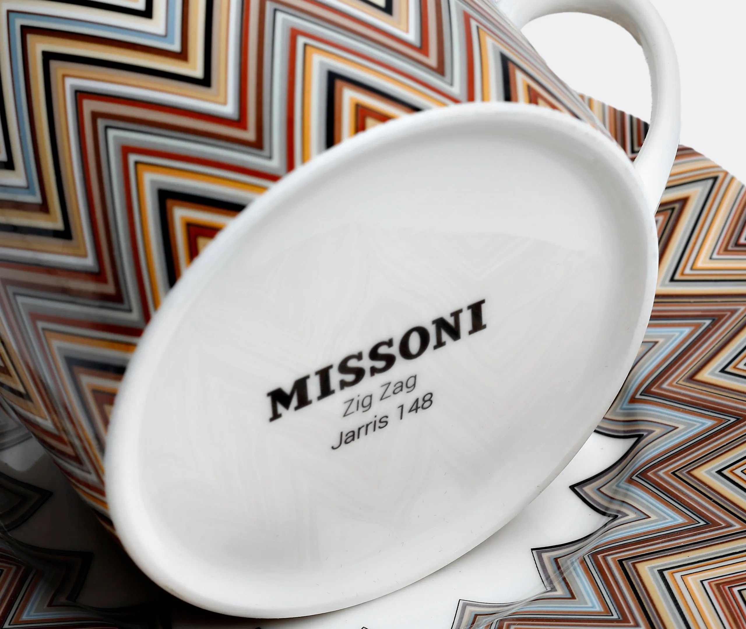 Coffee Cup & Saucer Set - Beige, Bone China