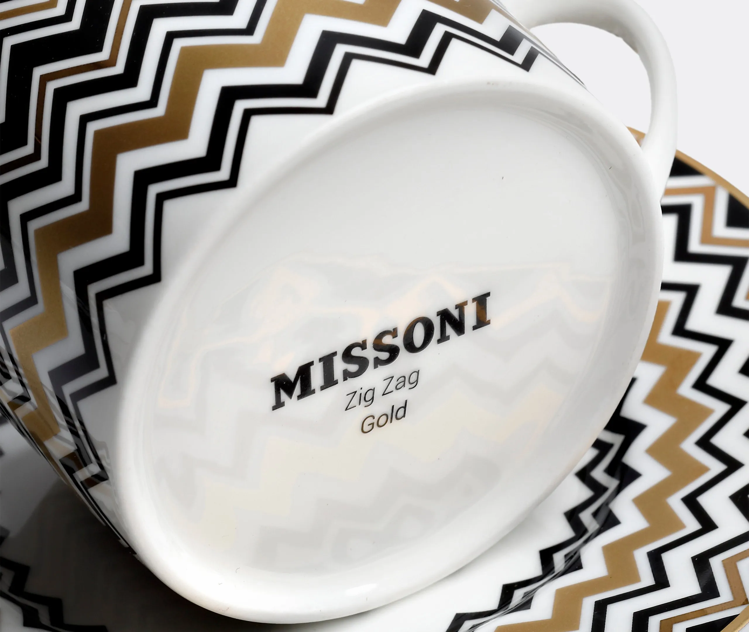 Coffee Cup & Saucer Set - Multicolour, Bone China