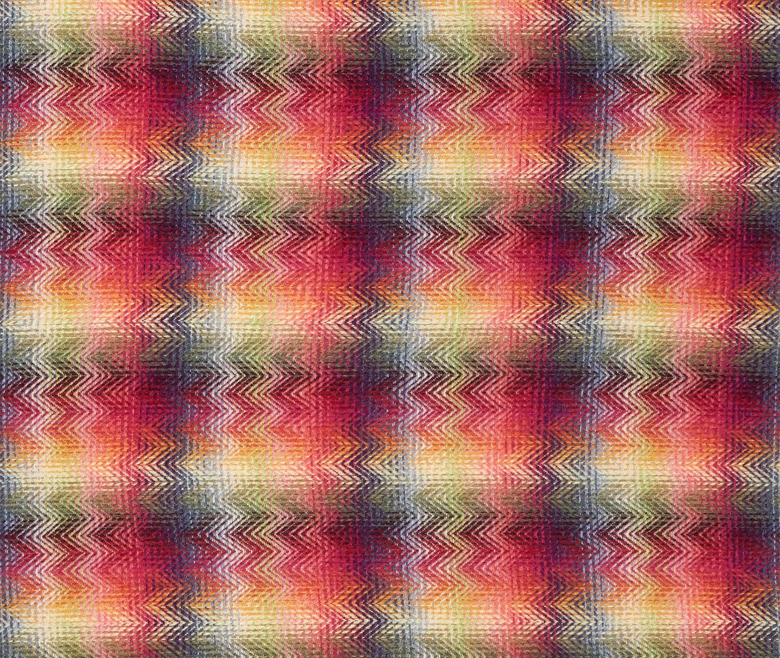 Fringed Throw Blanket - Red, Wool
