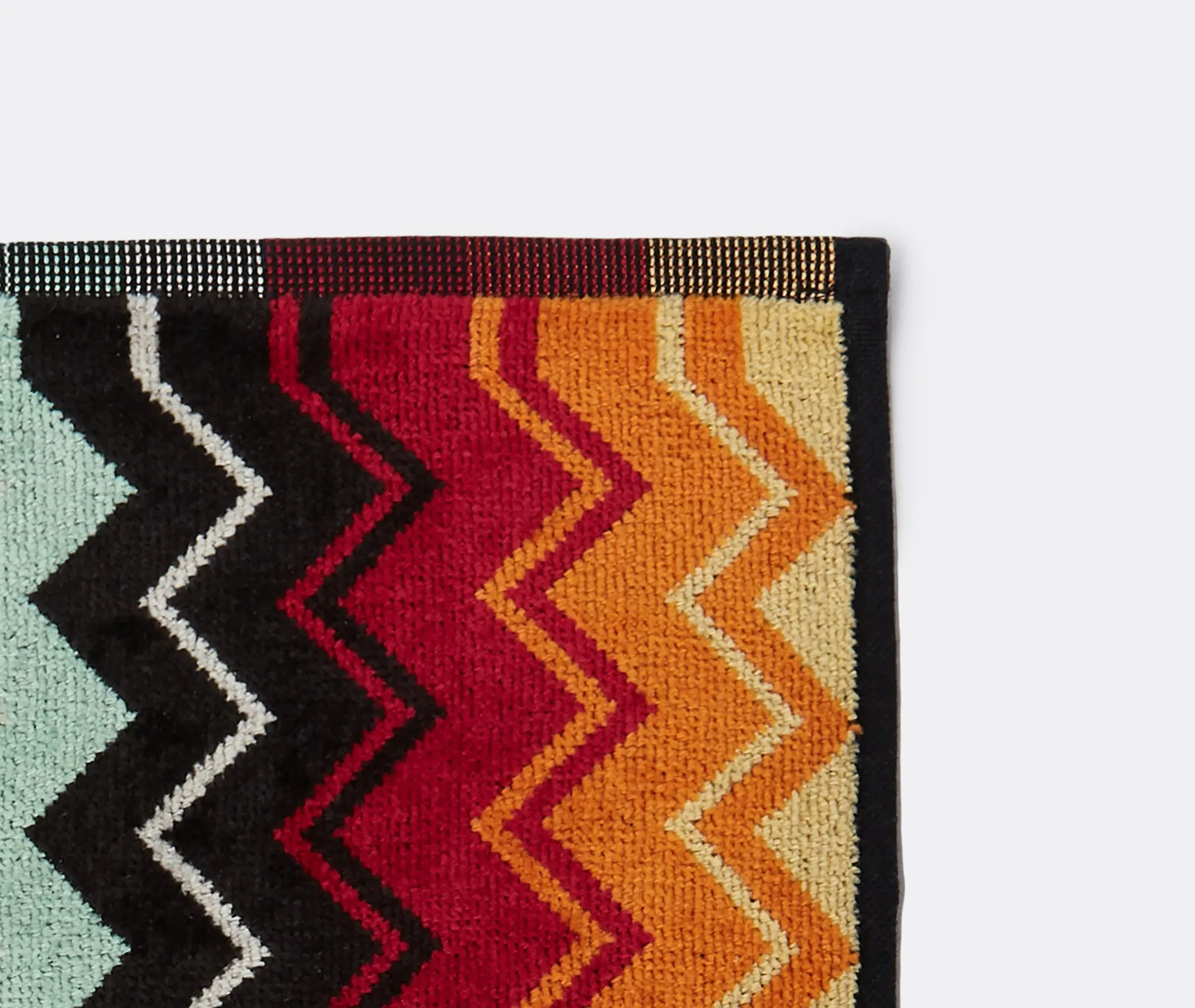 Giacomo Face Towel Set 6 Pieces - Orange, Cotton Terry