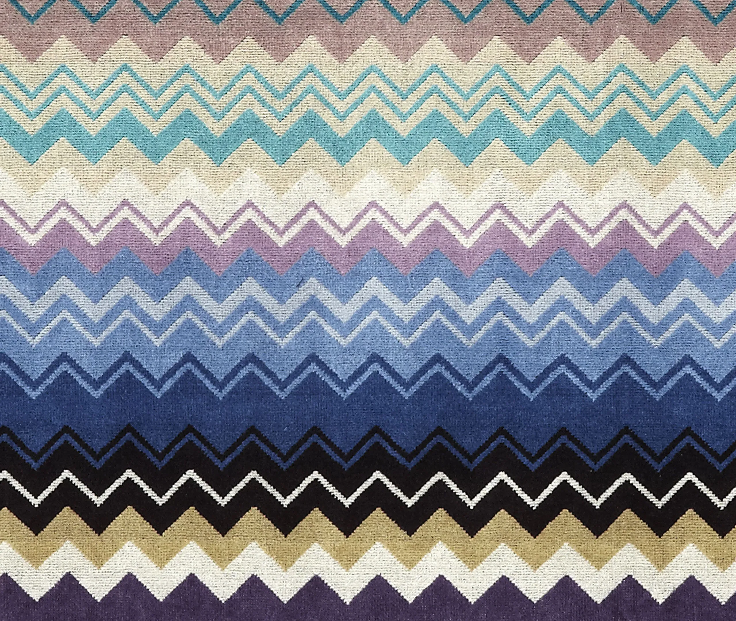 Giacomo Towel Set of Two - Blue, Cotton Terry