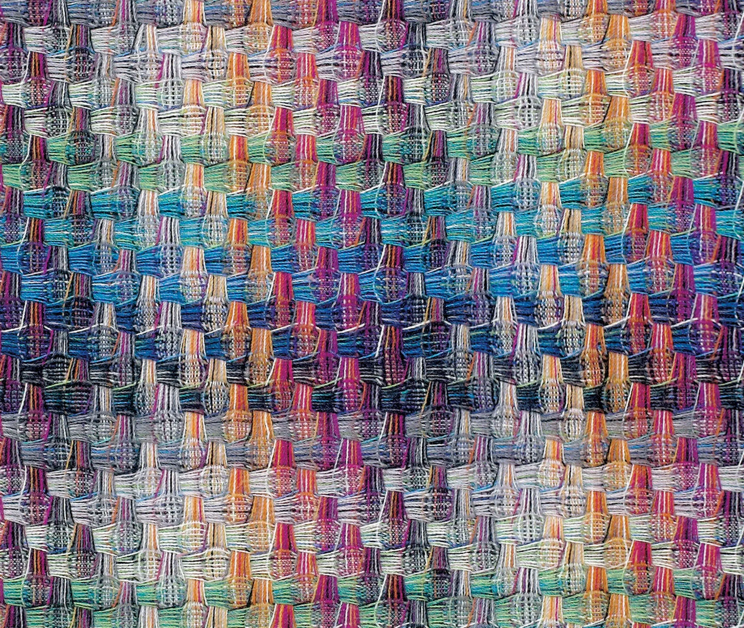 Gradient Throw Blanket - Multicolor, Pure Wool