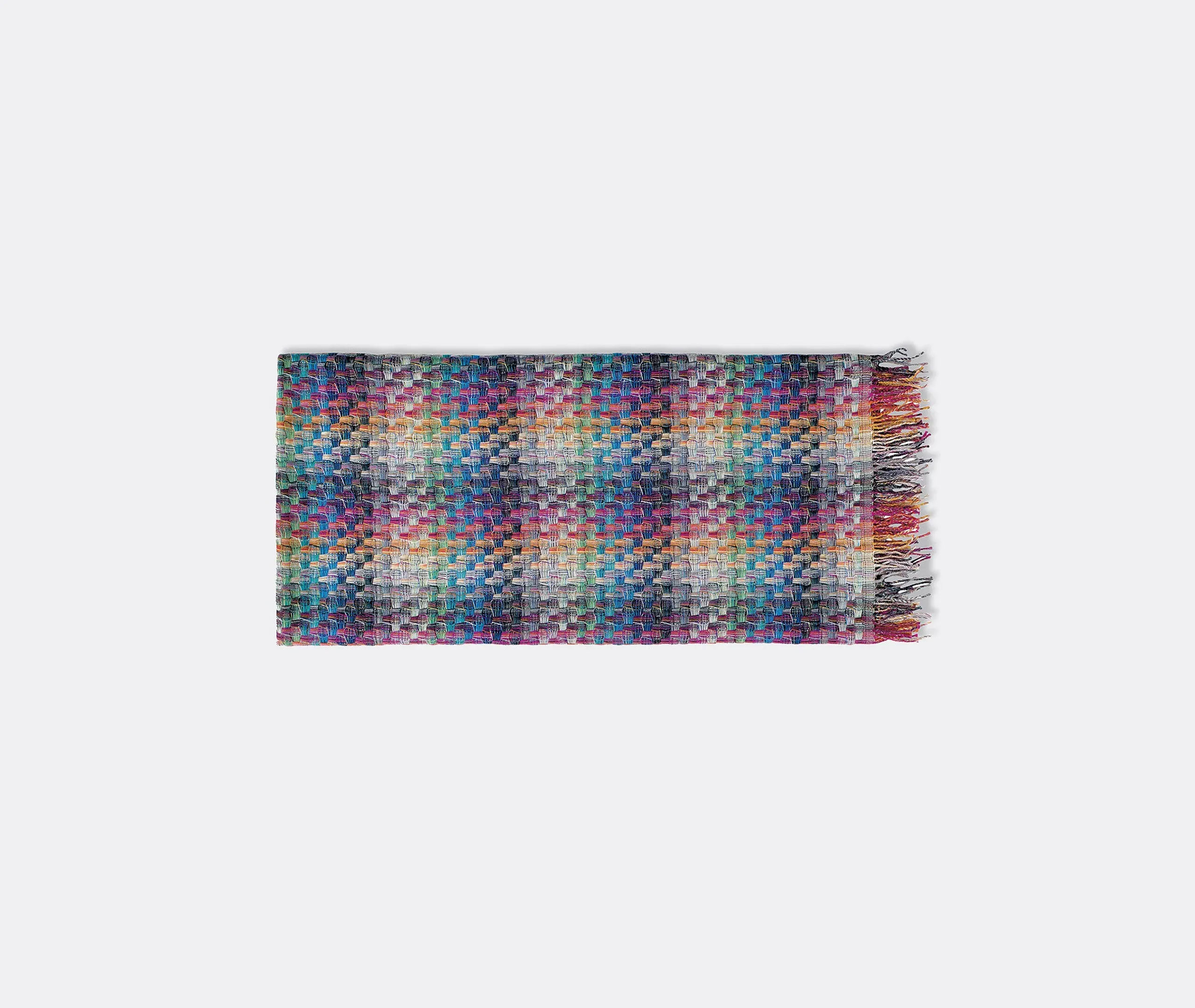 Gradient Throw Blanket - Multicolor, Pure Wool