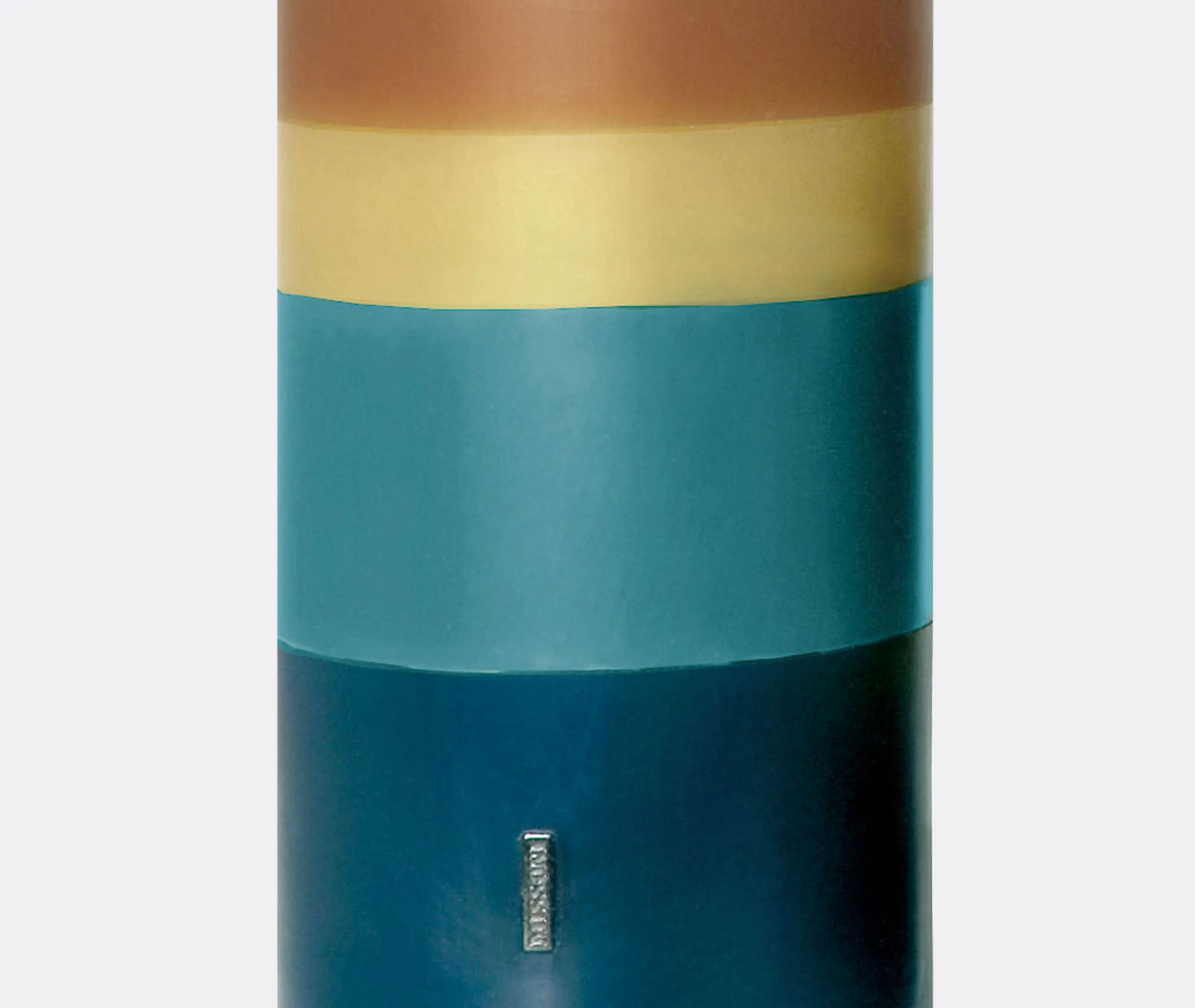 High Cylindrical Candle - Gold, Wax