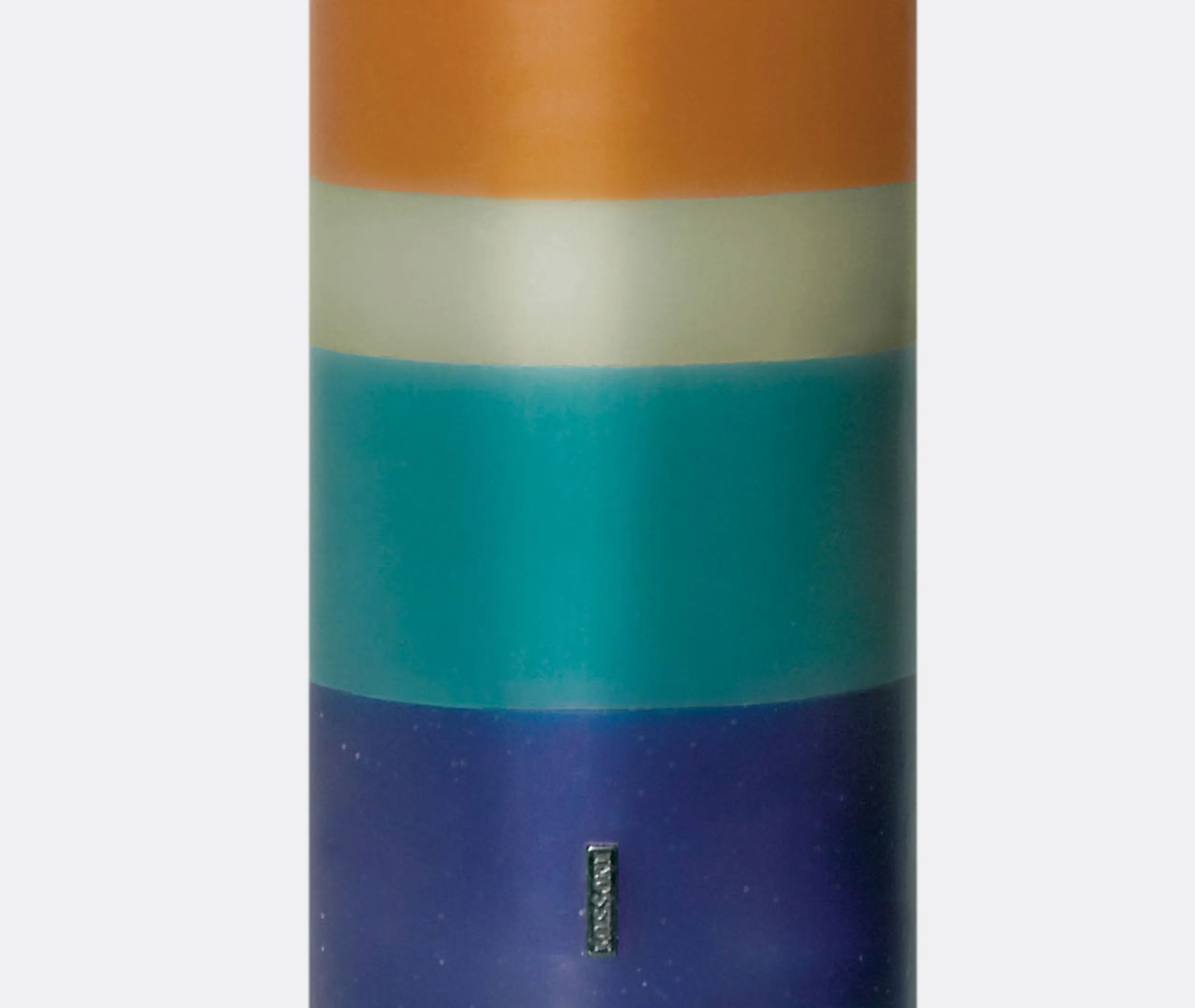 High Cylindrical Candle - Orange, Wax
