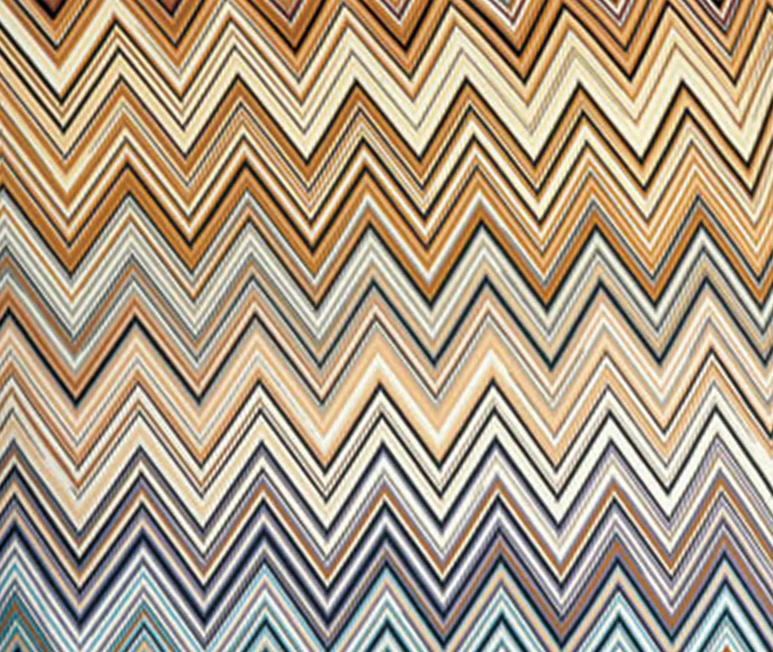 Jarris Cushion with Zigzag Print - Beige