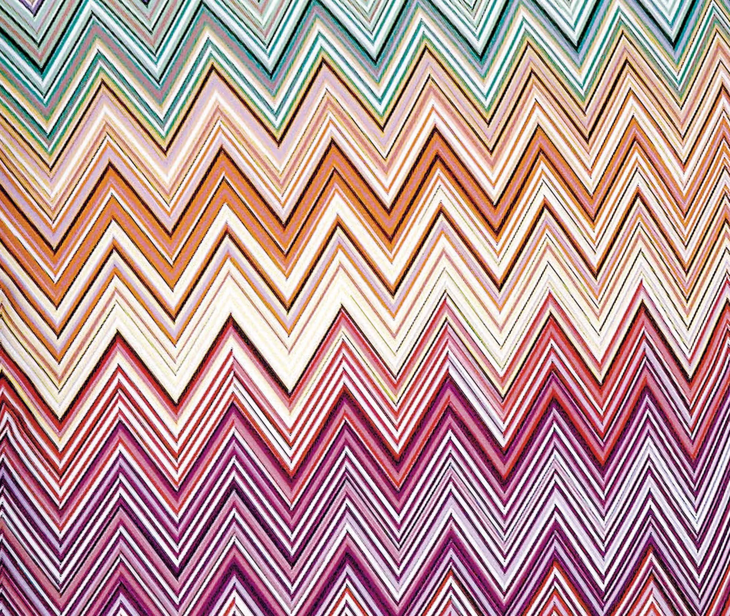Jarris Cushion with Zigzag Print - Red