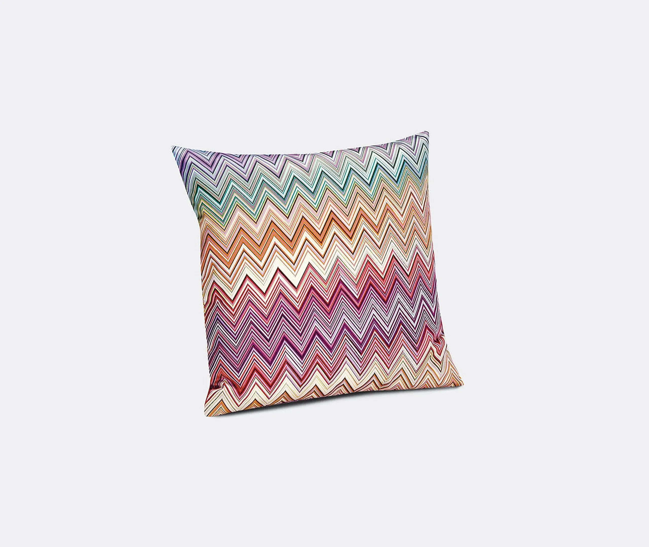 Jarris Cushion with Zigzag Print - Red