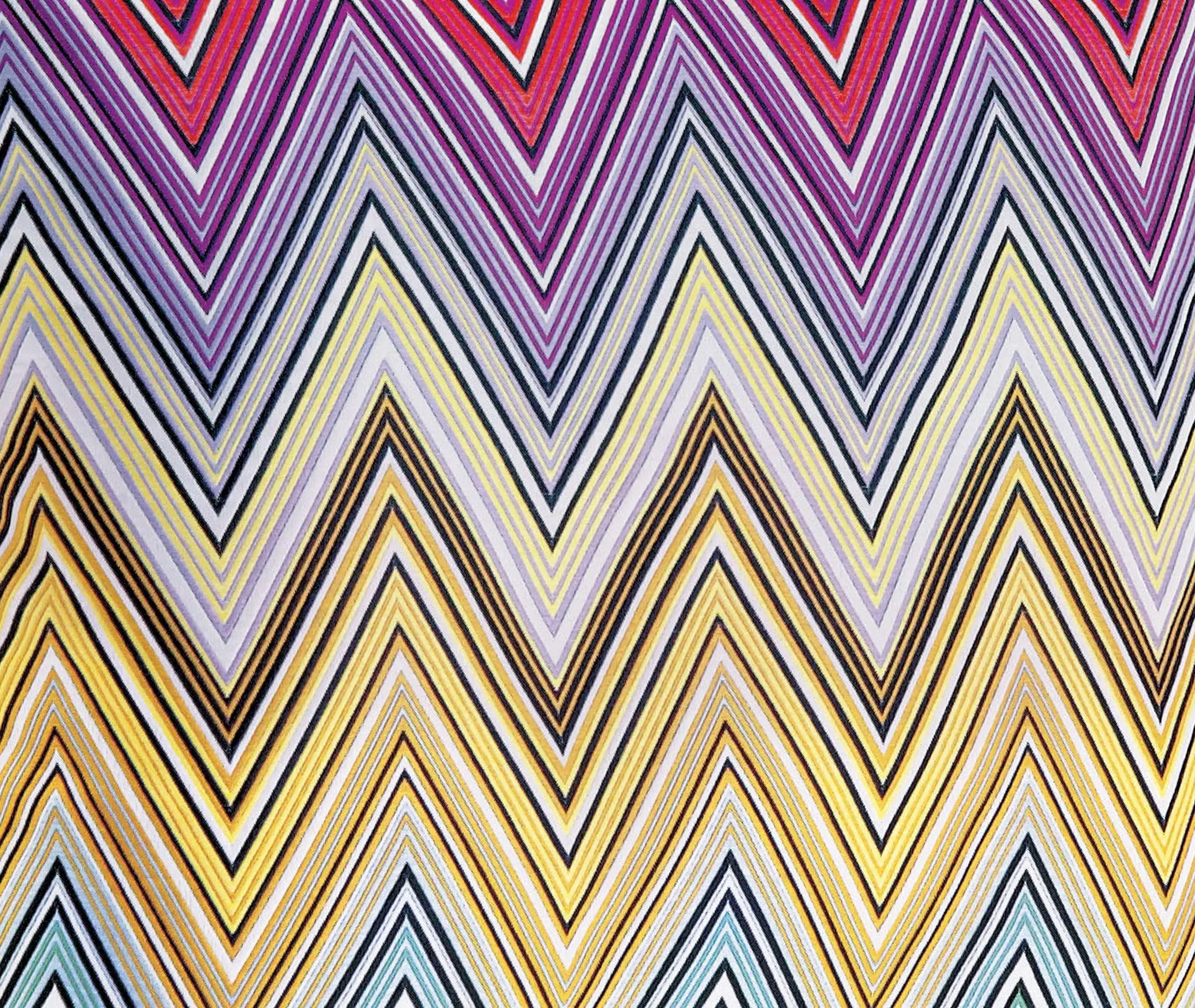 Kew Large Square Cushion - Orange, Jacquard