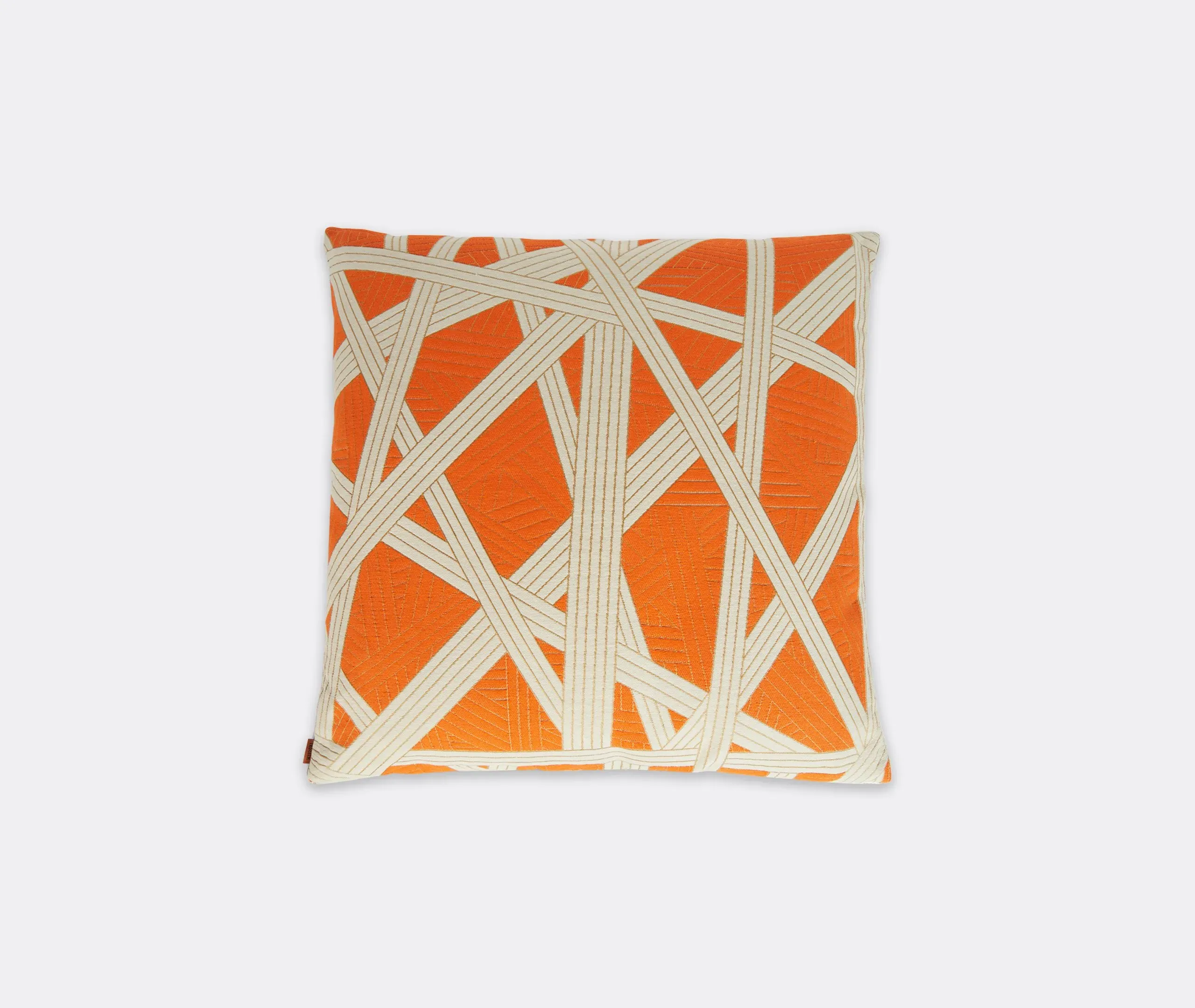 Large Nastri Cushion - Orange