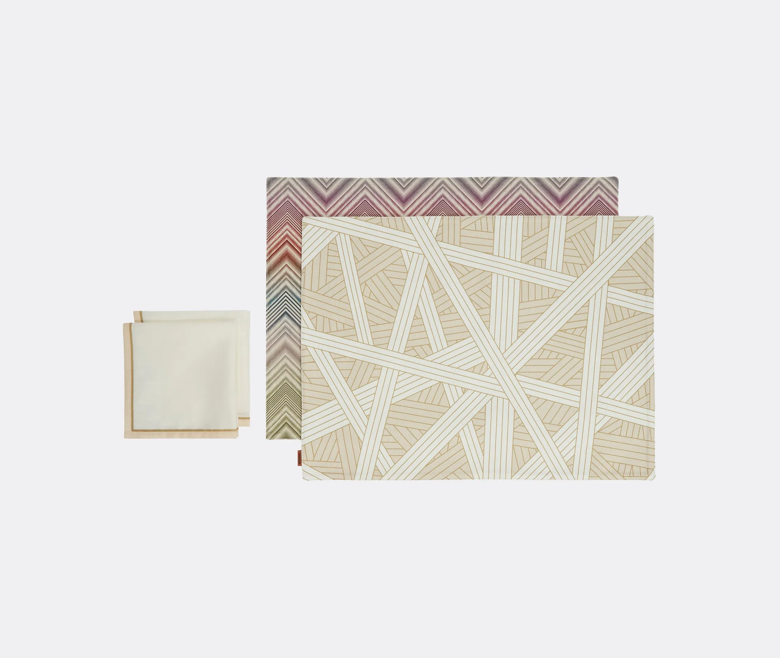 Missoni Marea & Nastri Placemat and Napkin Set - Multicolor, Cotton product
