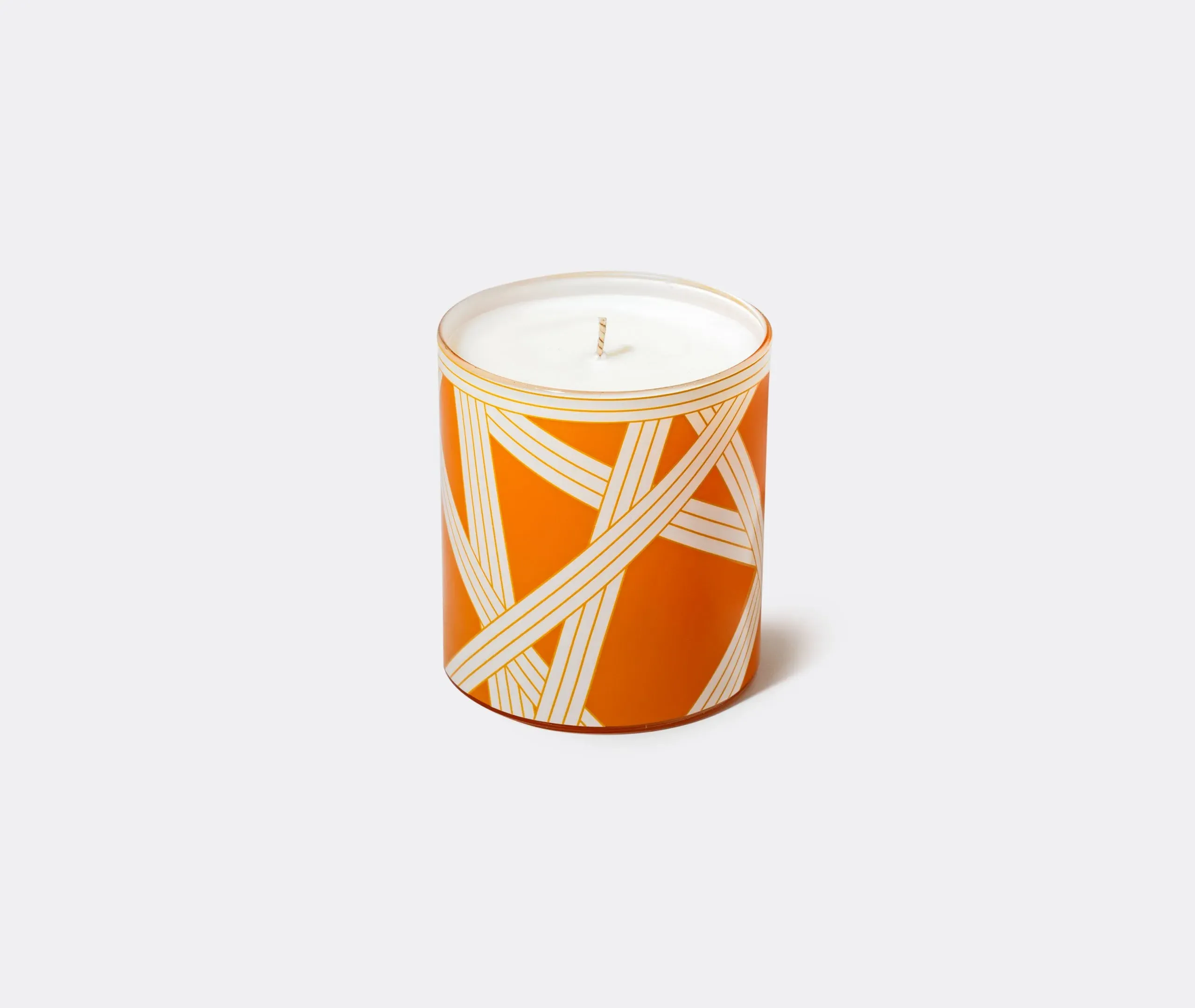 Scented Candle with Floral Aroma - Orange, China