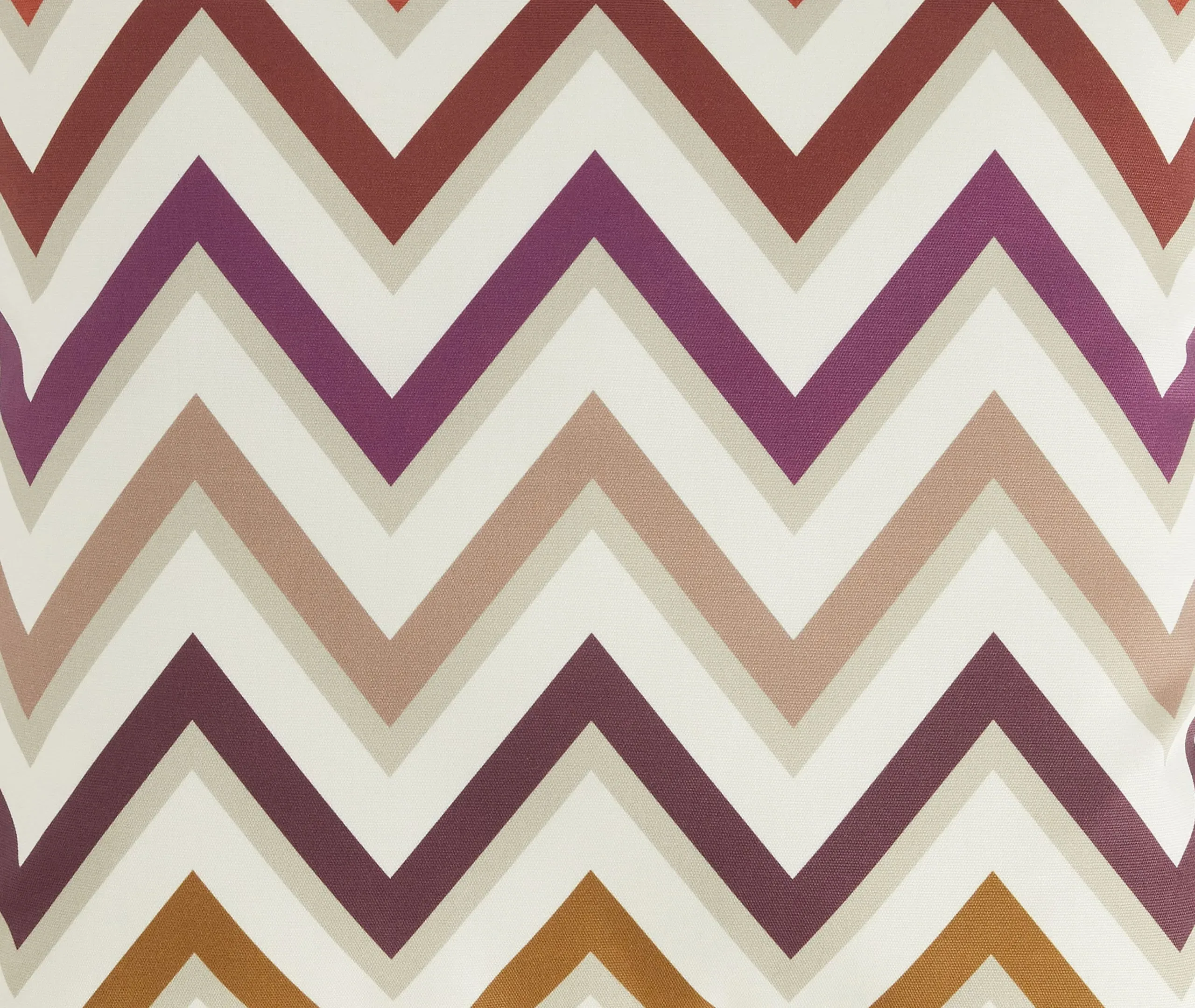 Small Outdoor Cushion with Zigzag - Multicolor