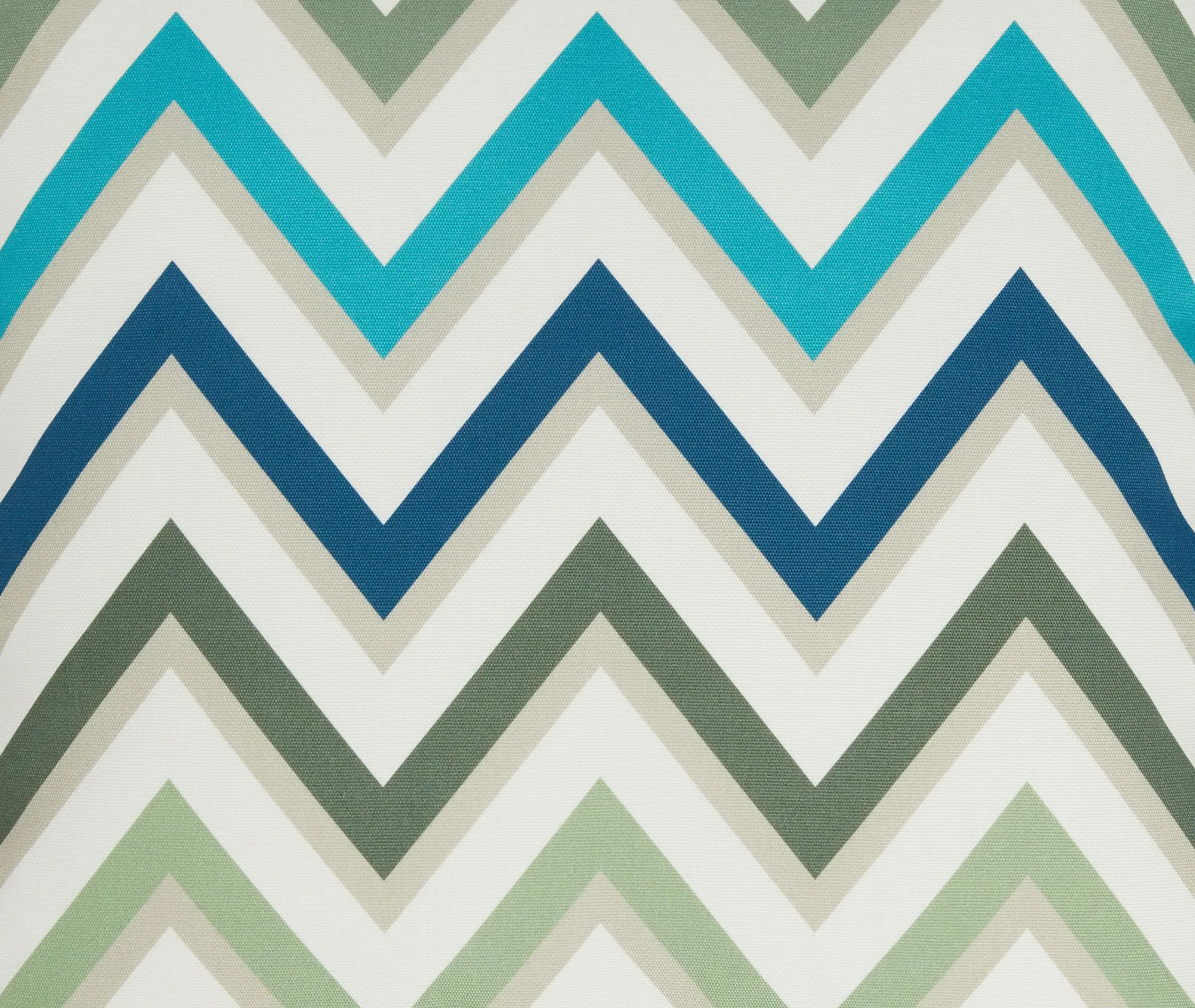 Small Outdoor Cushion with Zigzag - Multicolor
