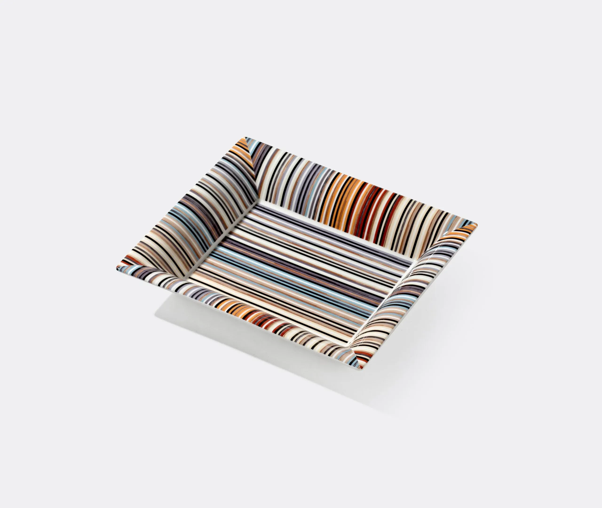 Stripes Jenkins Vide Poche - Multicolour, Bone China