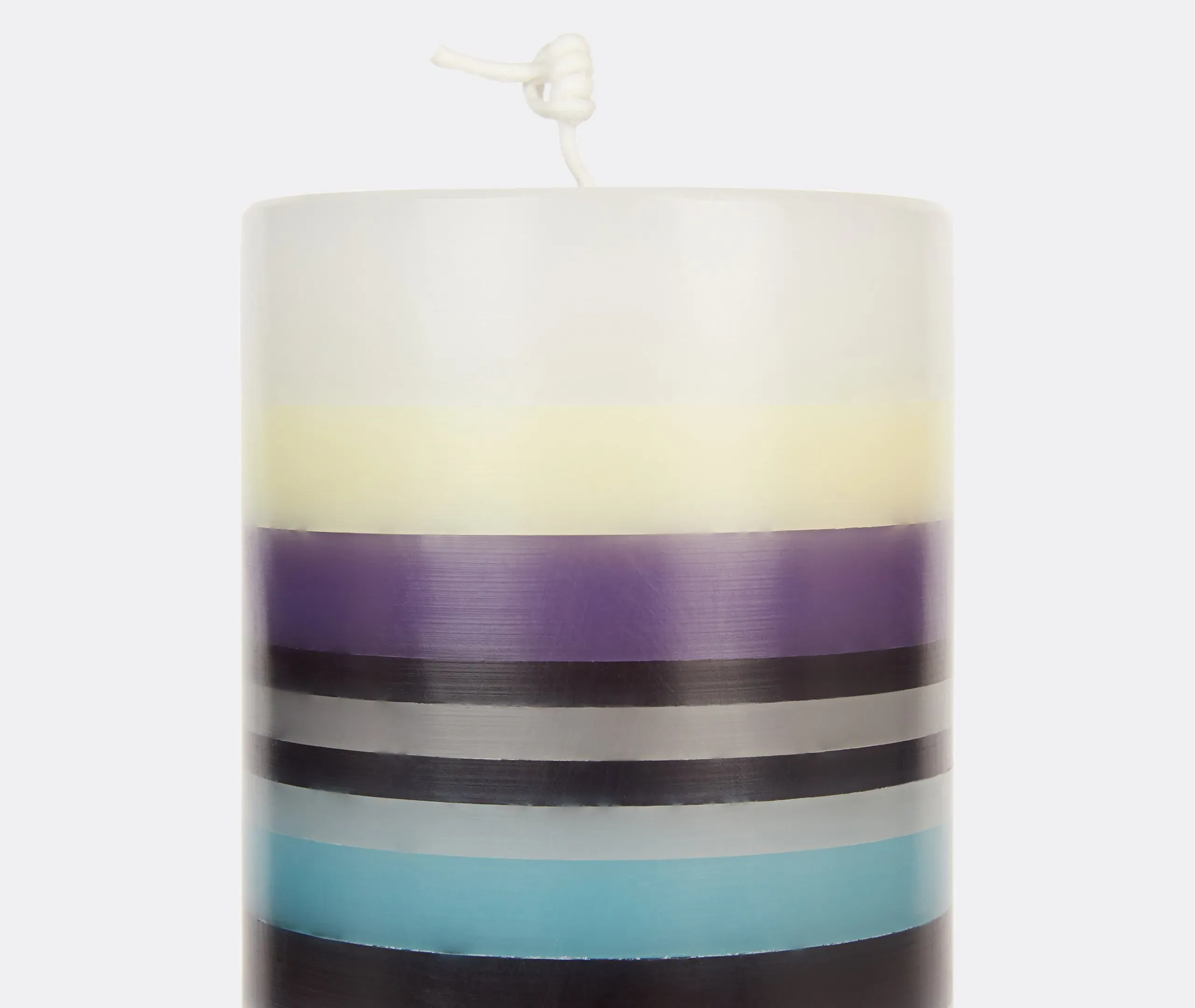 Tall Totem Candle - Red Multicolor, Wax