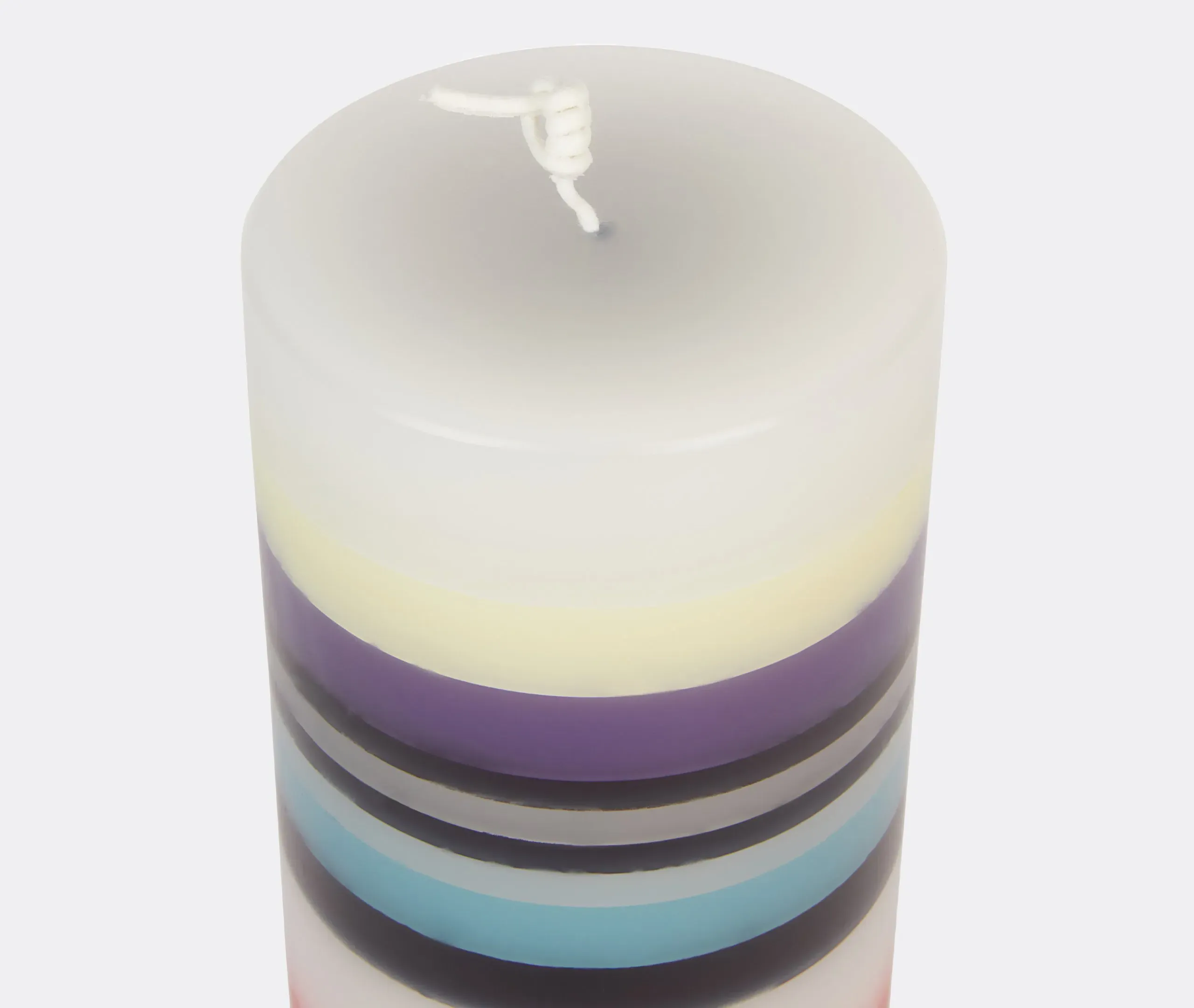 Tall Totem Candle - Red Multicolor, Wax