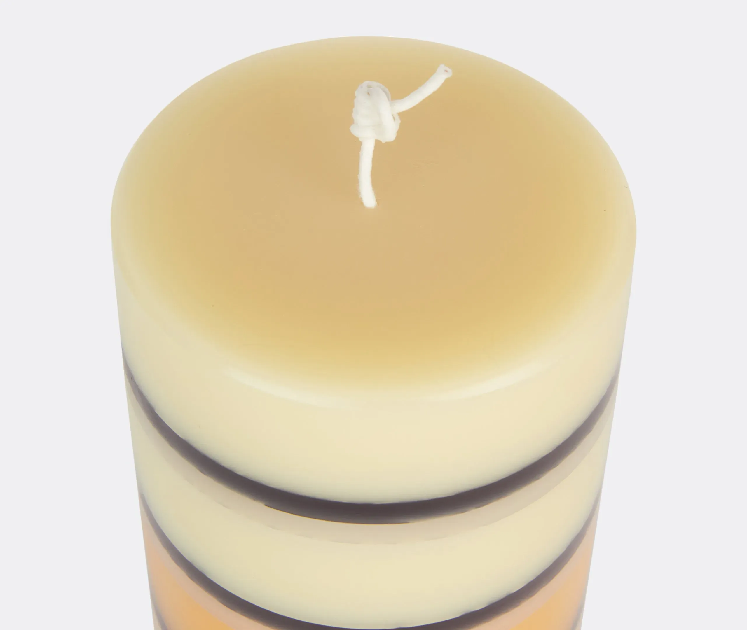 Totem Candle - Orange Multicolor, Wax