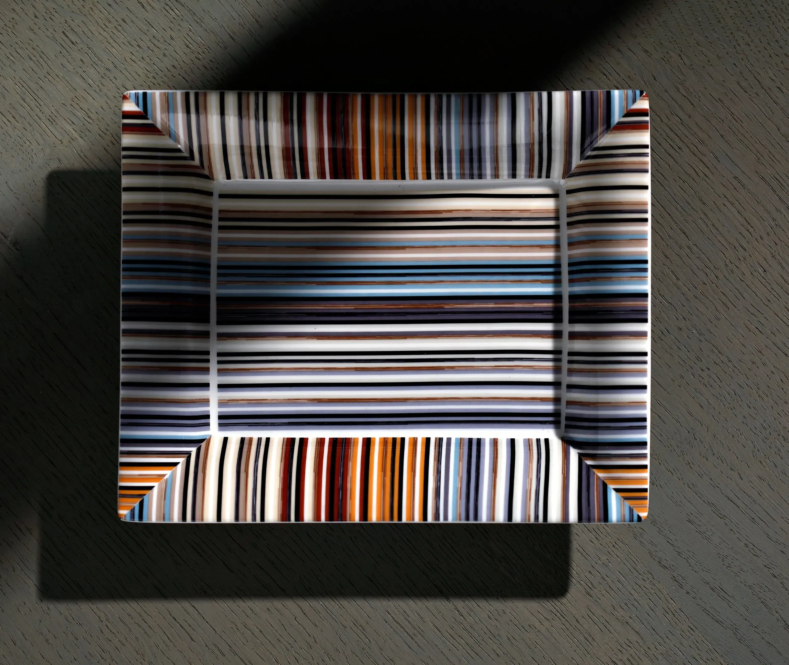Vide Poche Dish - Multicolour, Bone China