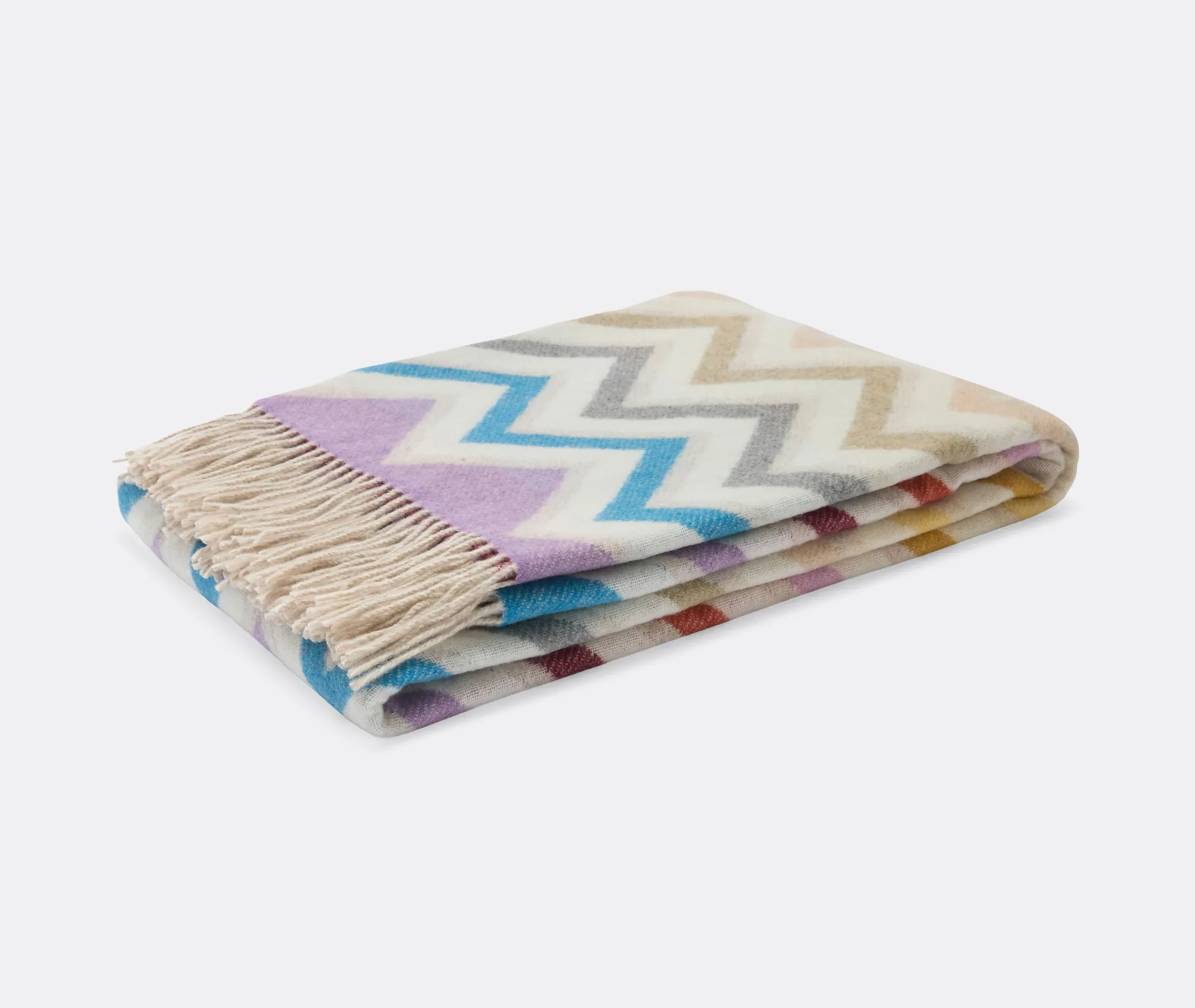 Watamu Throw - Multicolor, Wool Blend image