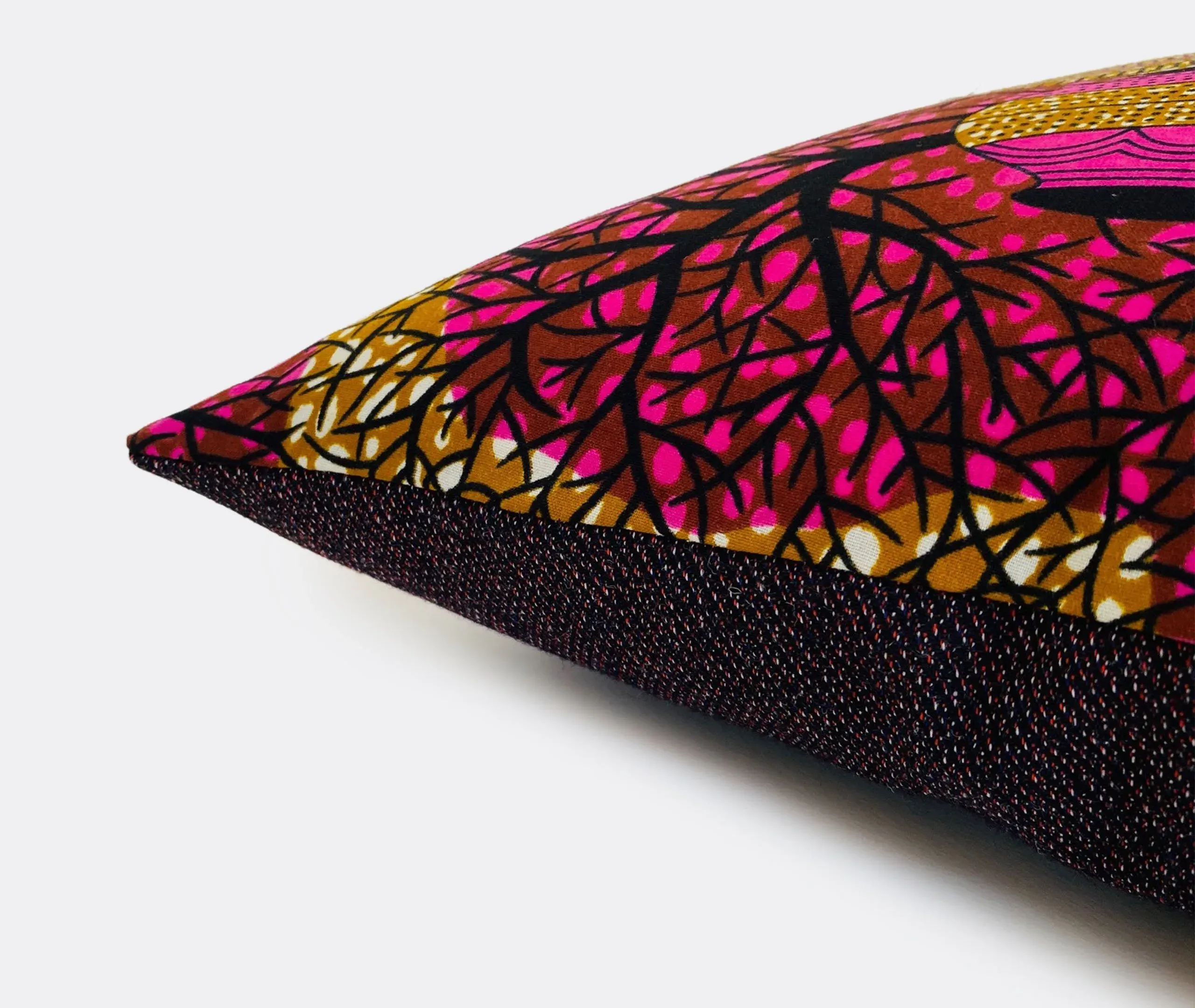 Decorative Cushion with Pottery Design - Multicolor, Cotton