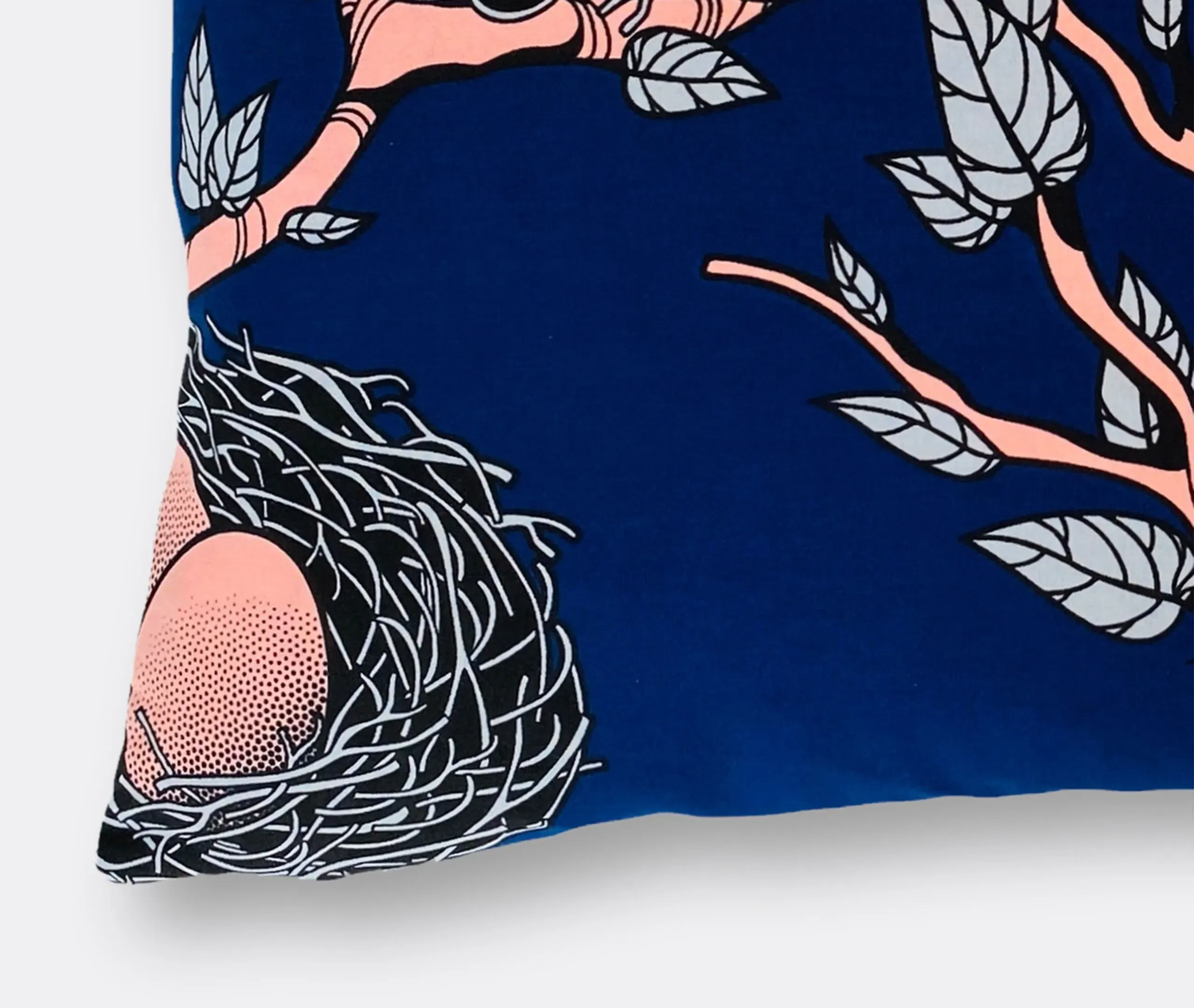 Nest Pattern Cushion - Multicolor, Cotton