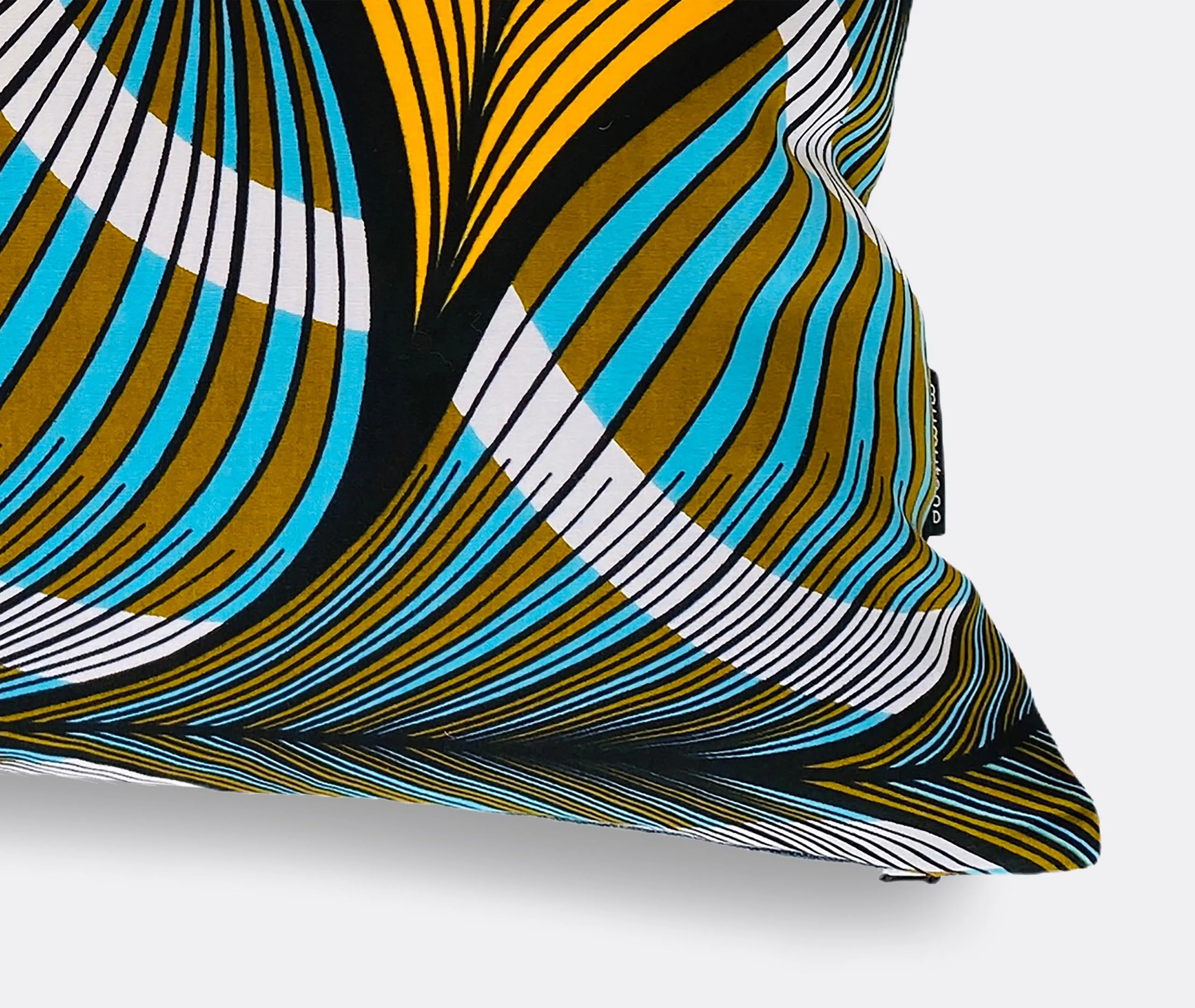 Square Cushion with Inner - Multicolor, Cotton