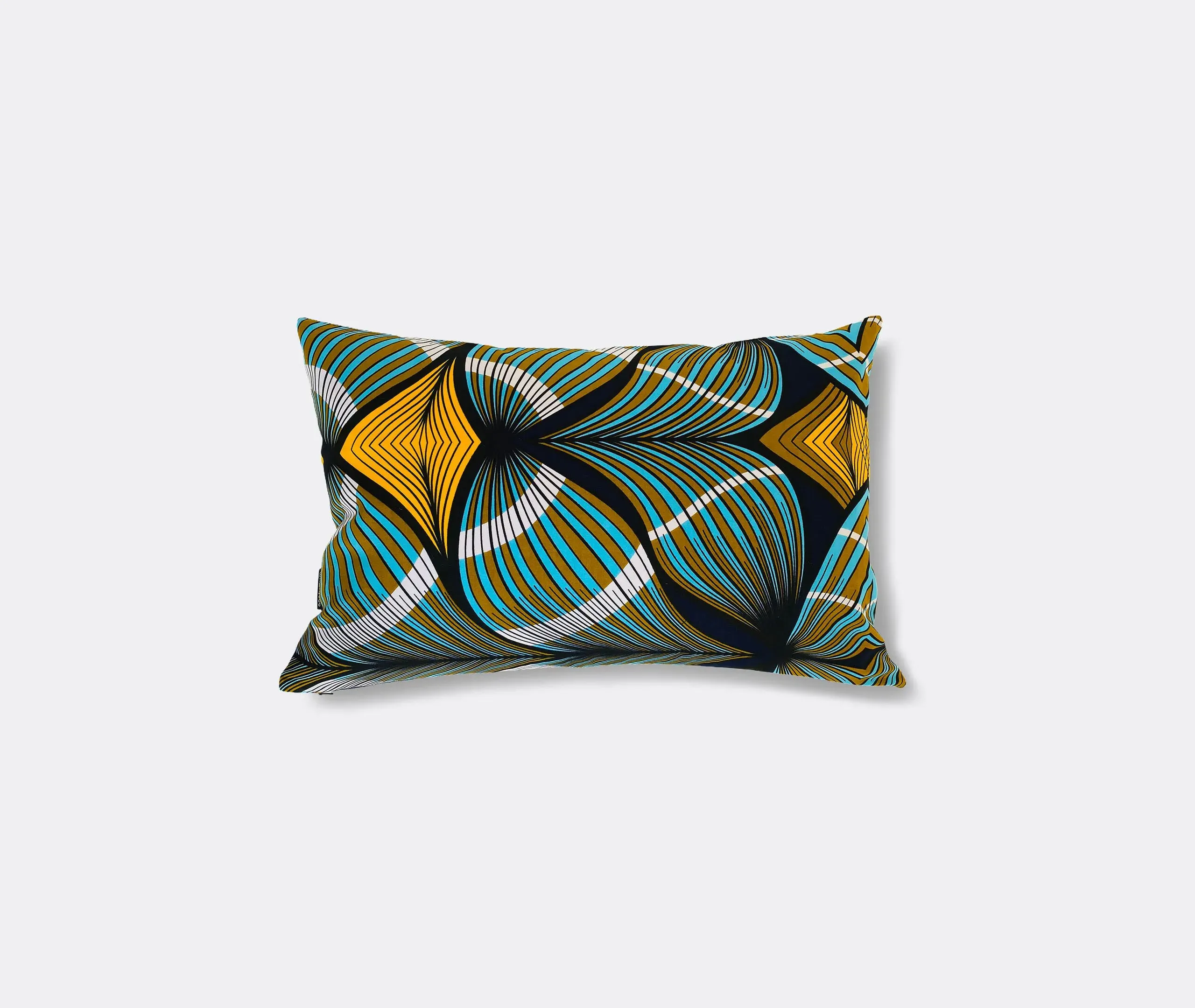Square Cushion with Inner - Multicolor, Cotton image