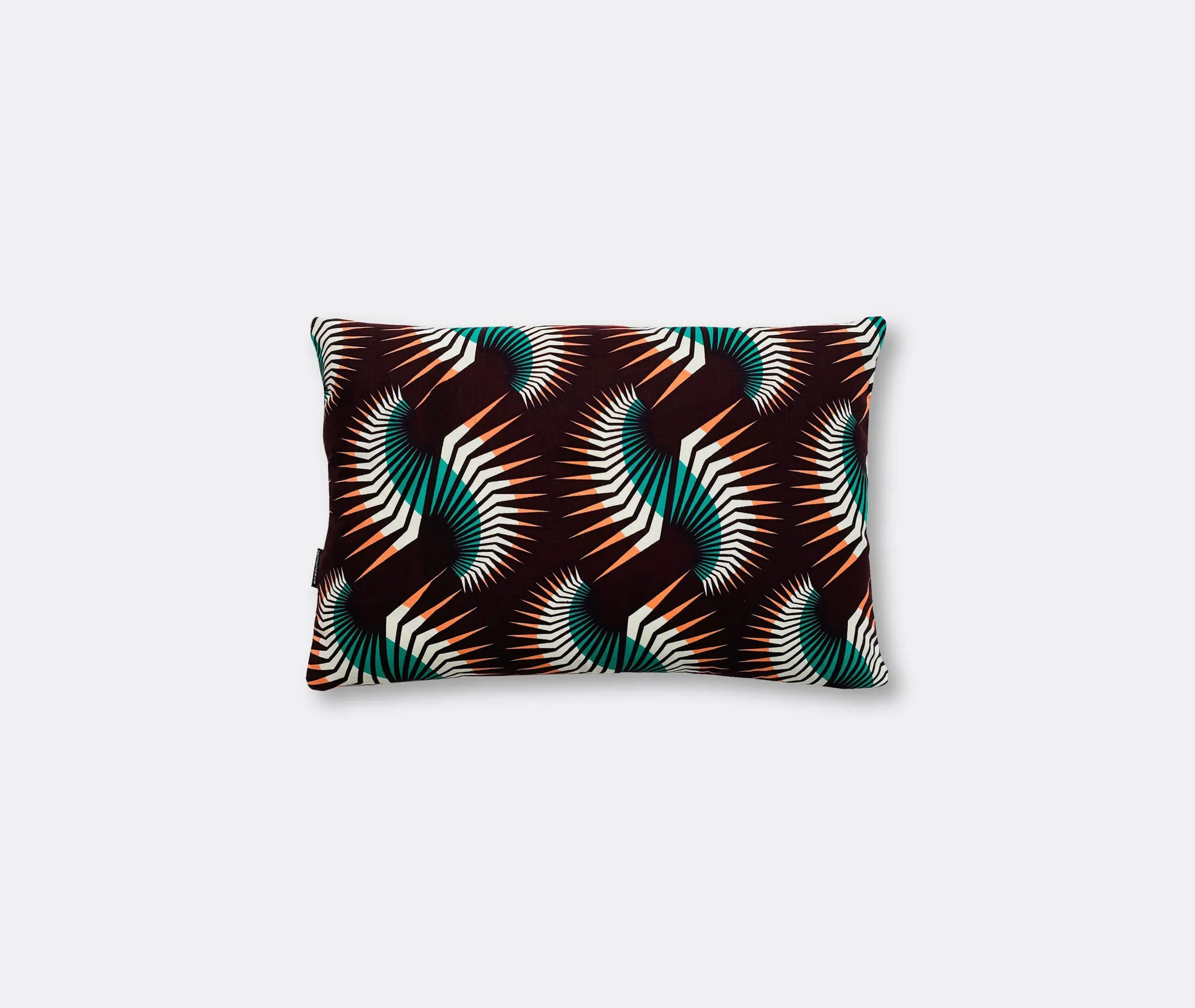 Swirl Pattern Cushion - Multicolor, Cotton