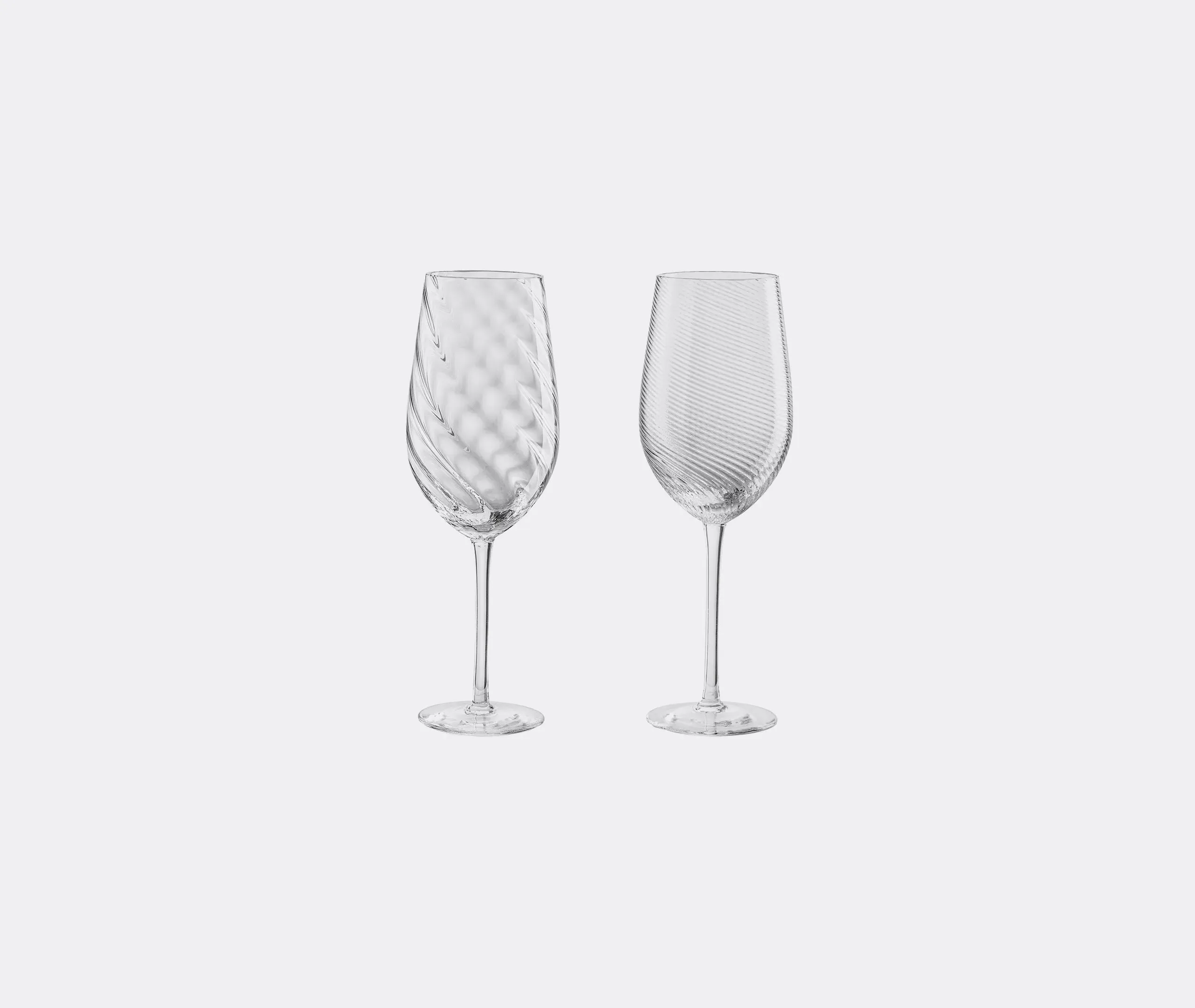 6-Piece Water Glass Set - Clear, Glass