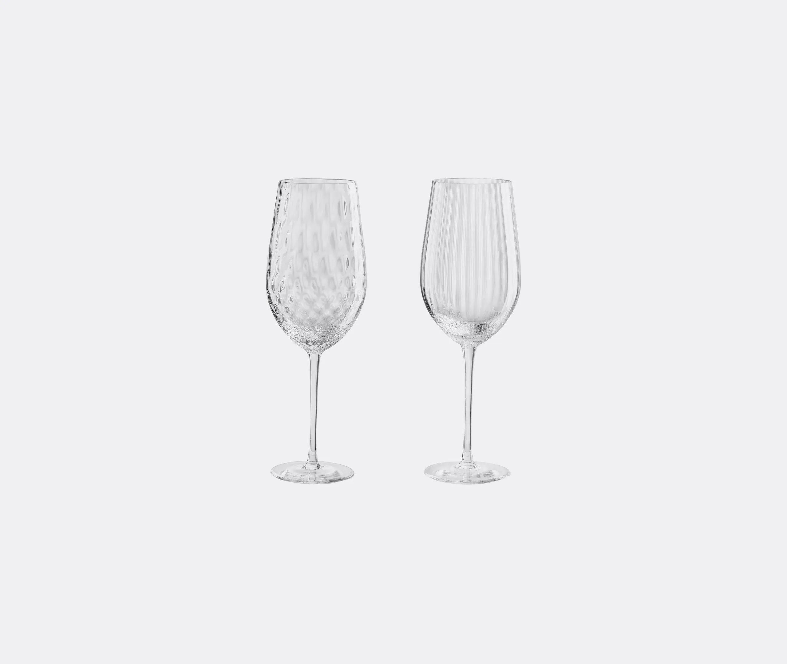 6-Piece Water Glass Set - Clear, Glass