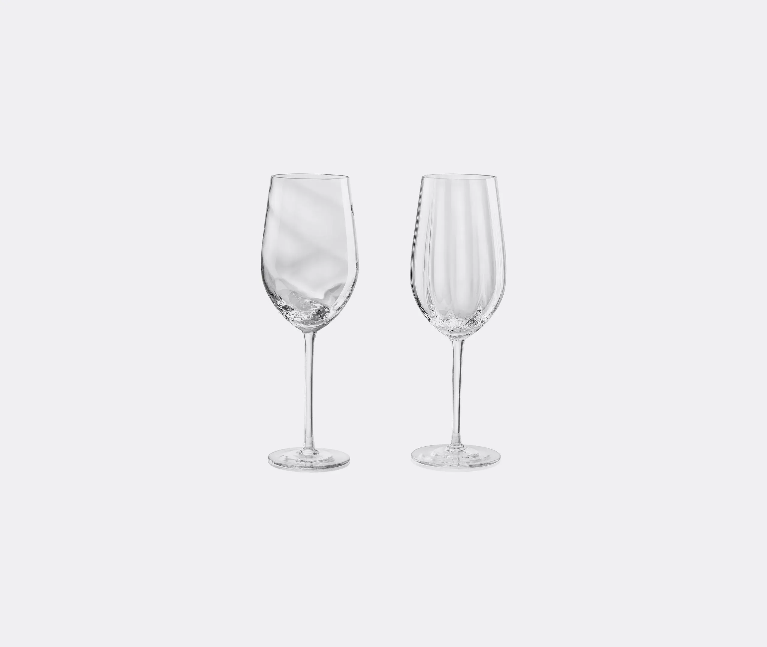 6-Piece Water Glass Set - Clear, Glass