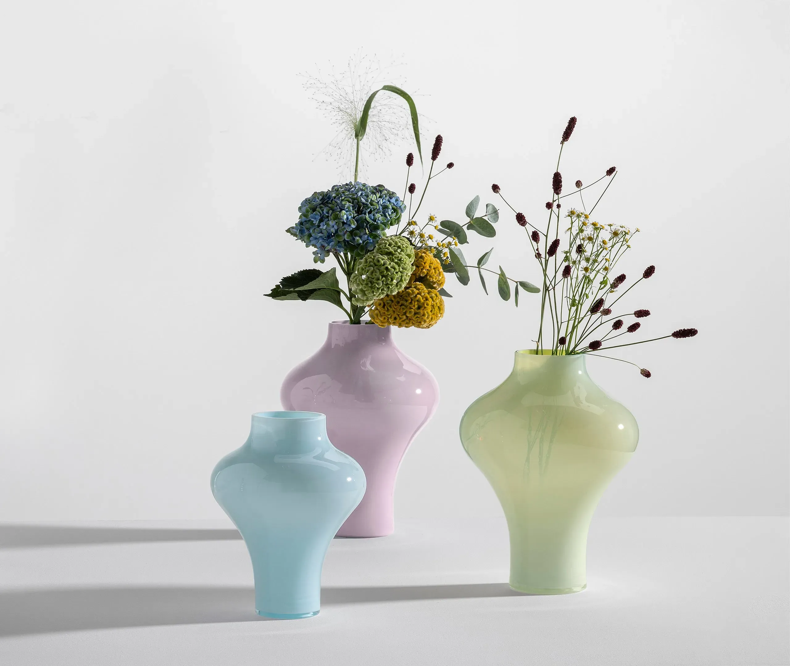 AS16 Vase - Pink, Murano Glass