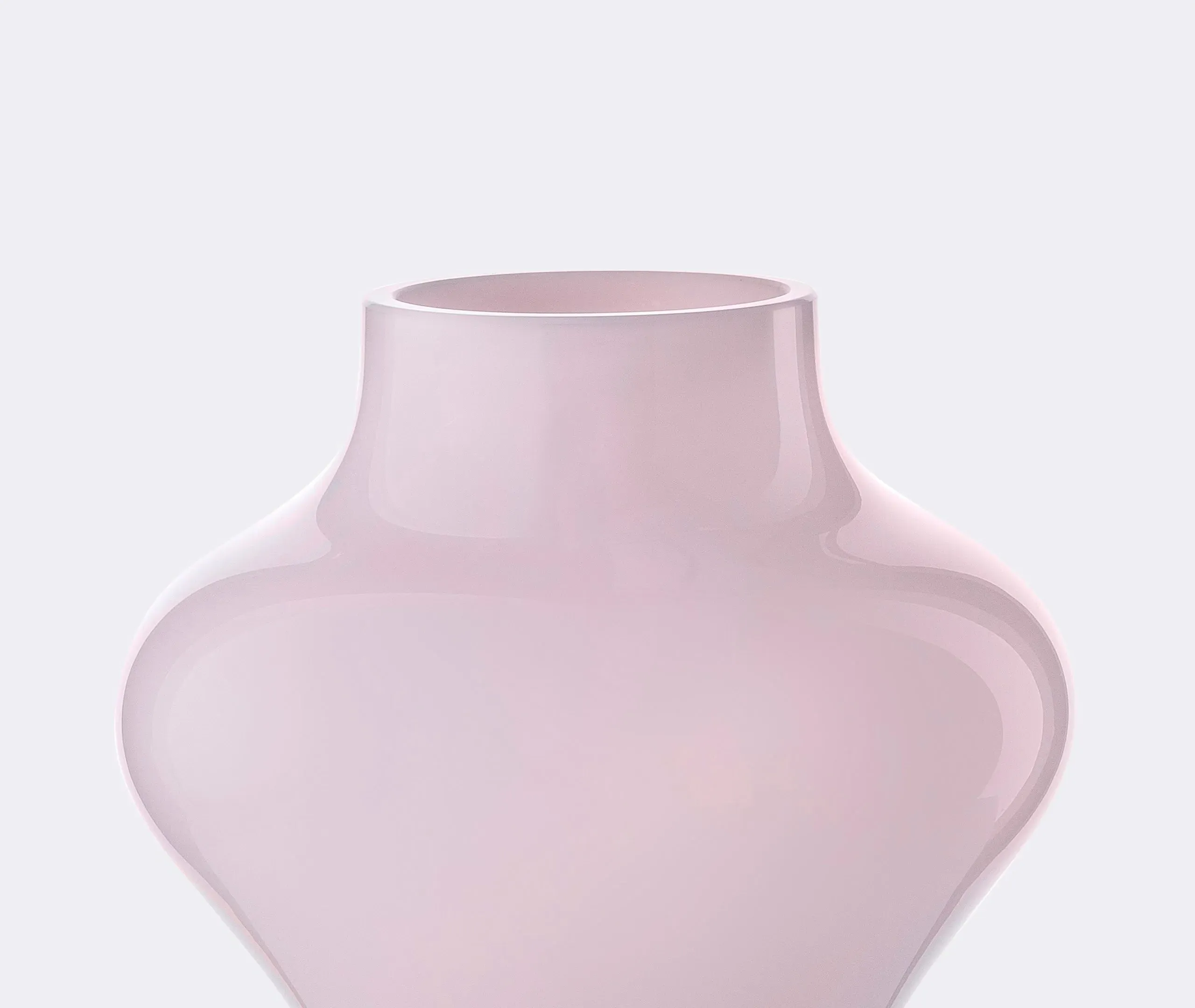 AS17 Vase - Pink, Murano Glass