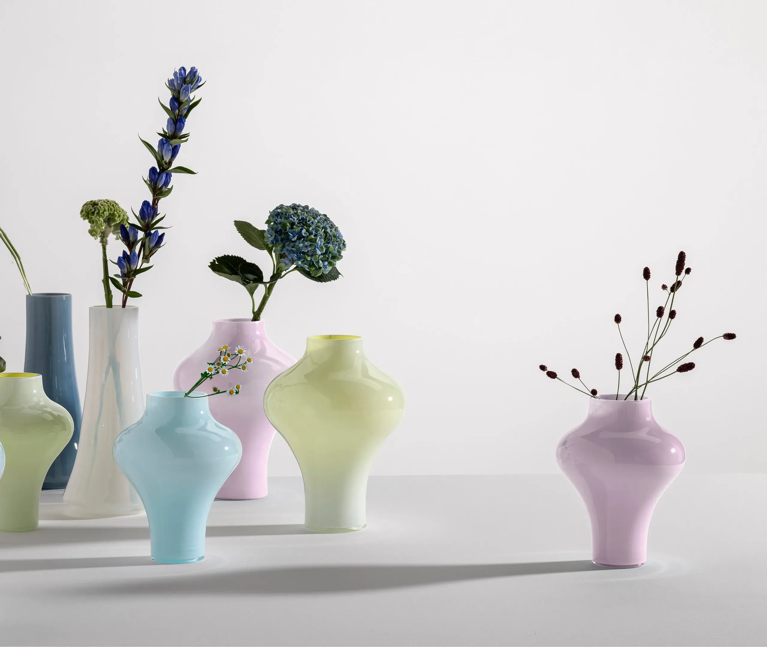 AS17 Vase - Pink, Murano Glass