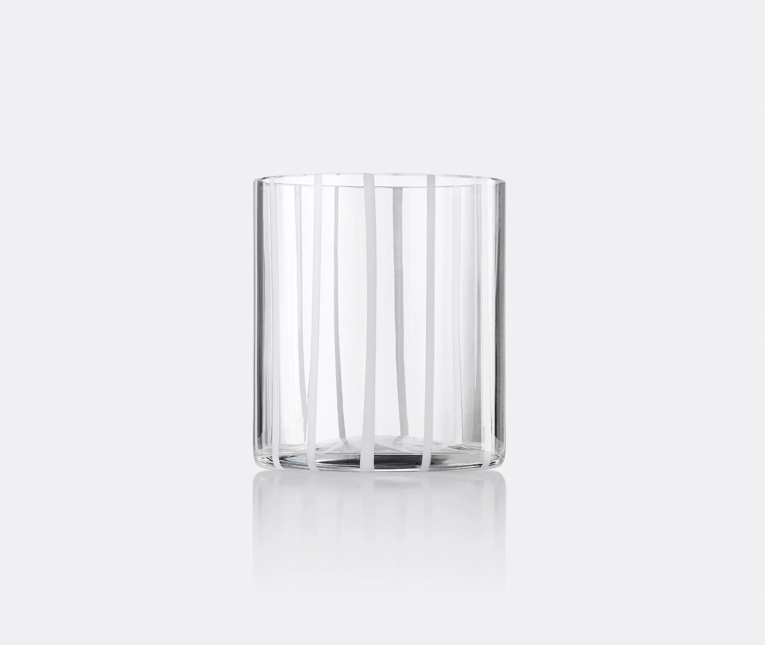 Cyrcus Tumbler Glass - White