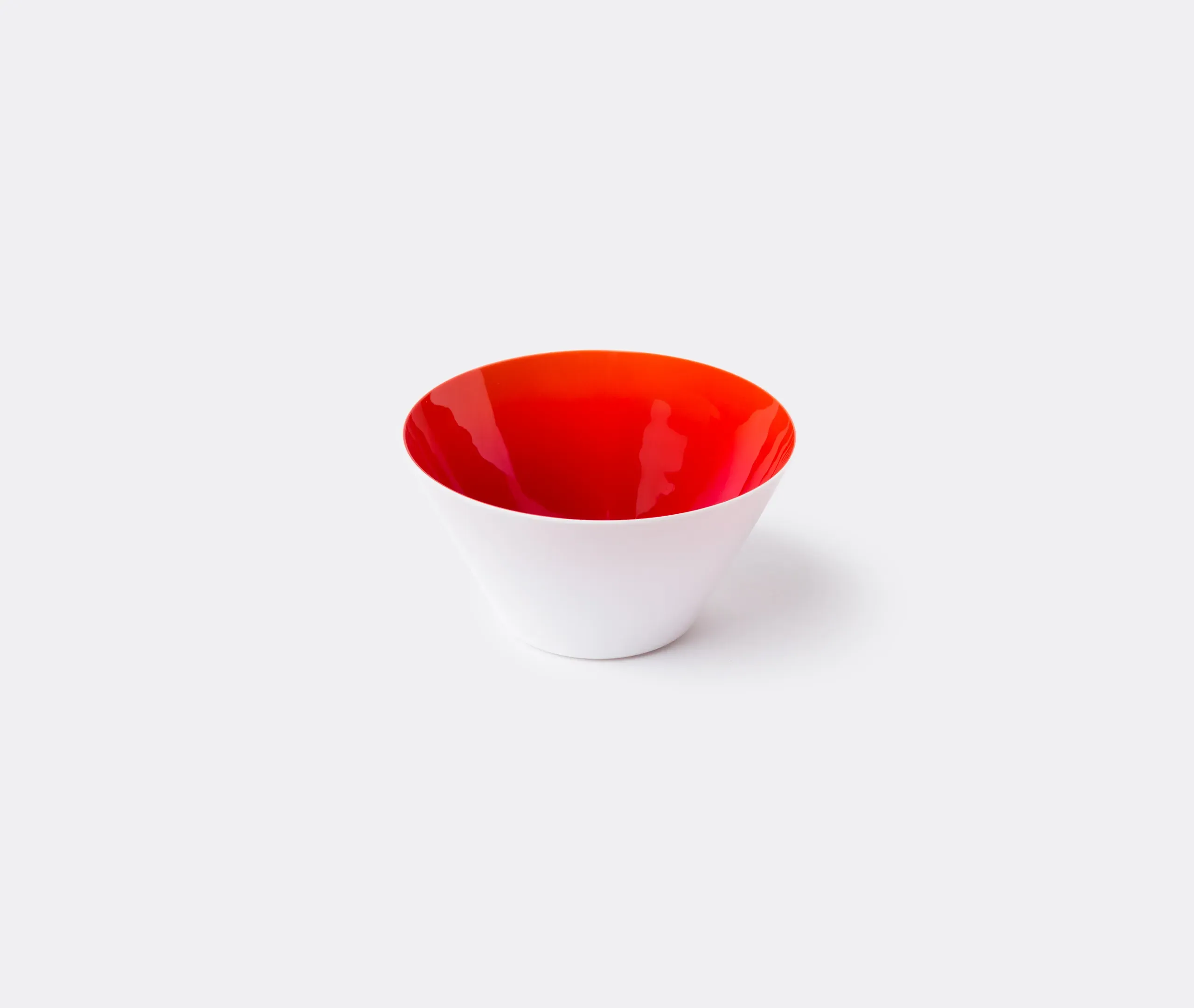 Lidia Small Bowl - Red, Murano Glass