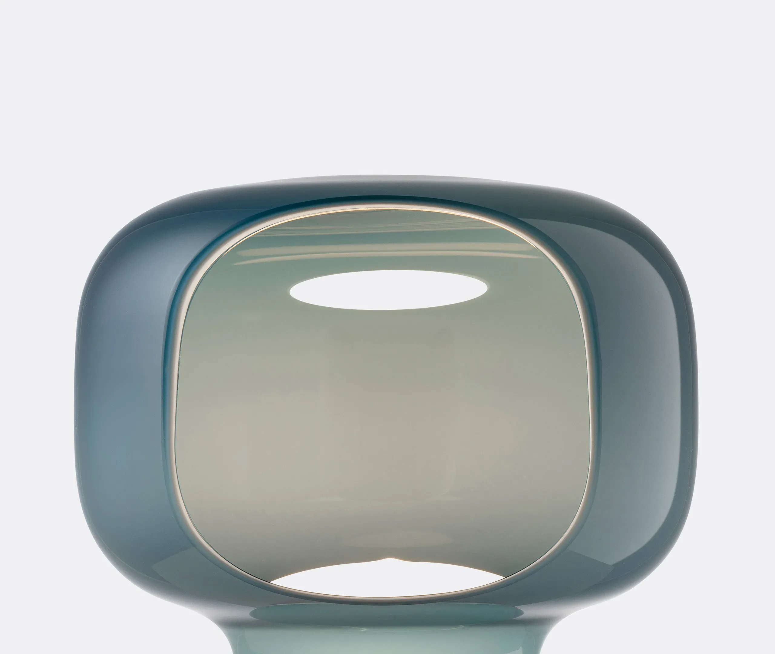 Mini Technicolor Table Lamp - Avio Blue, Murano Glass alternate view