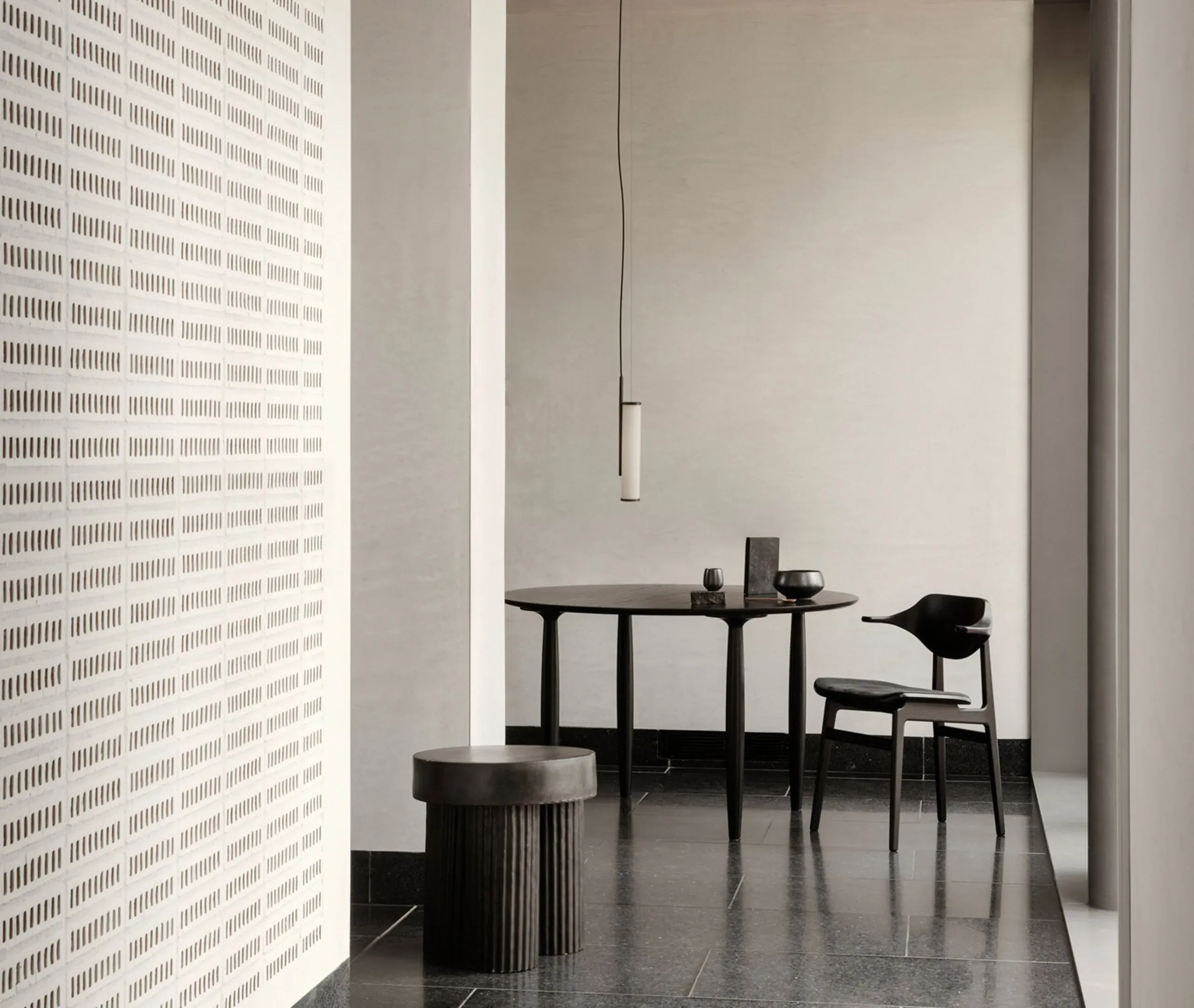 Buffalo Chair - Black, Oak