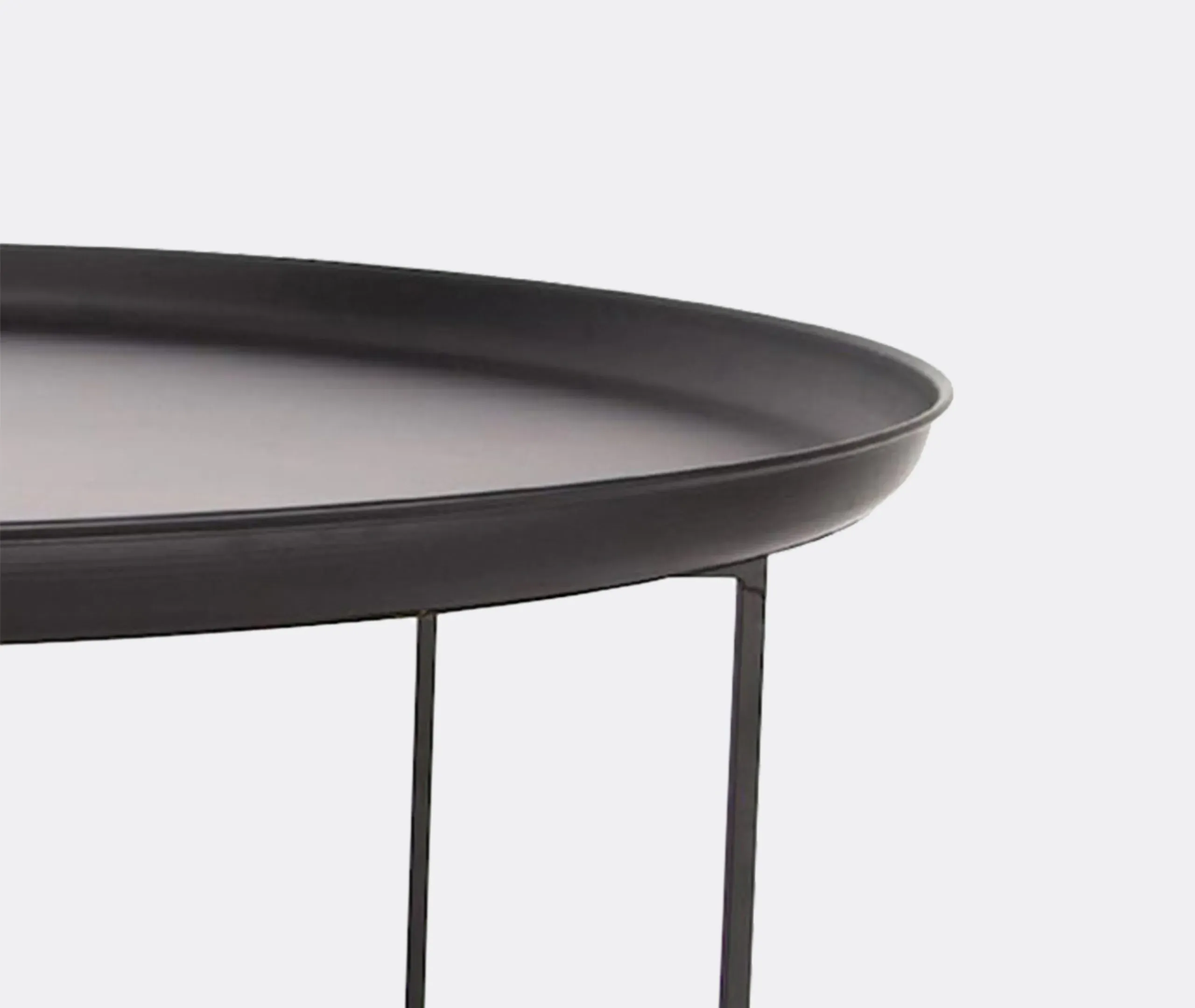 Duke Large Table with Adjustable Height - Black