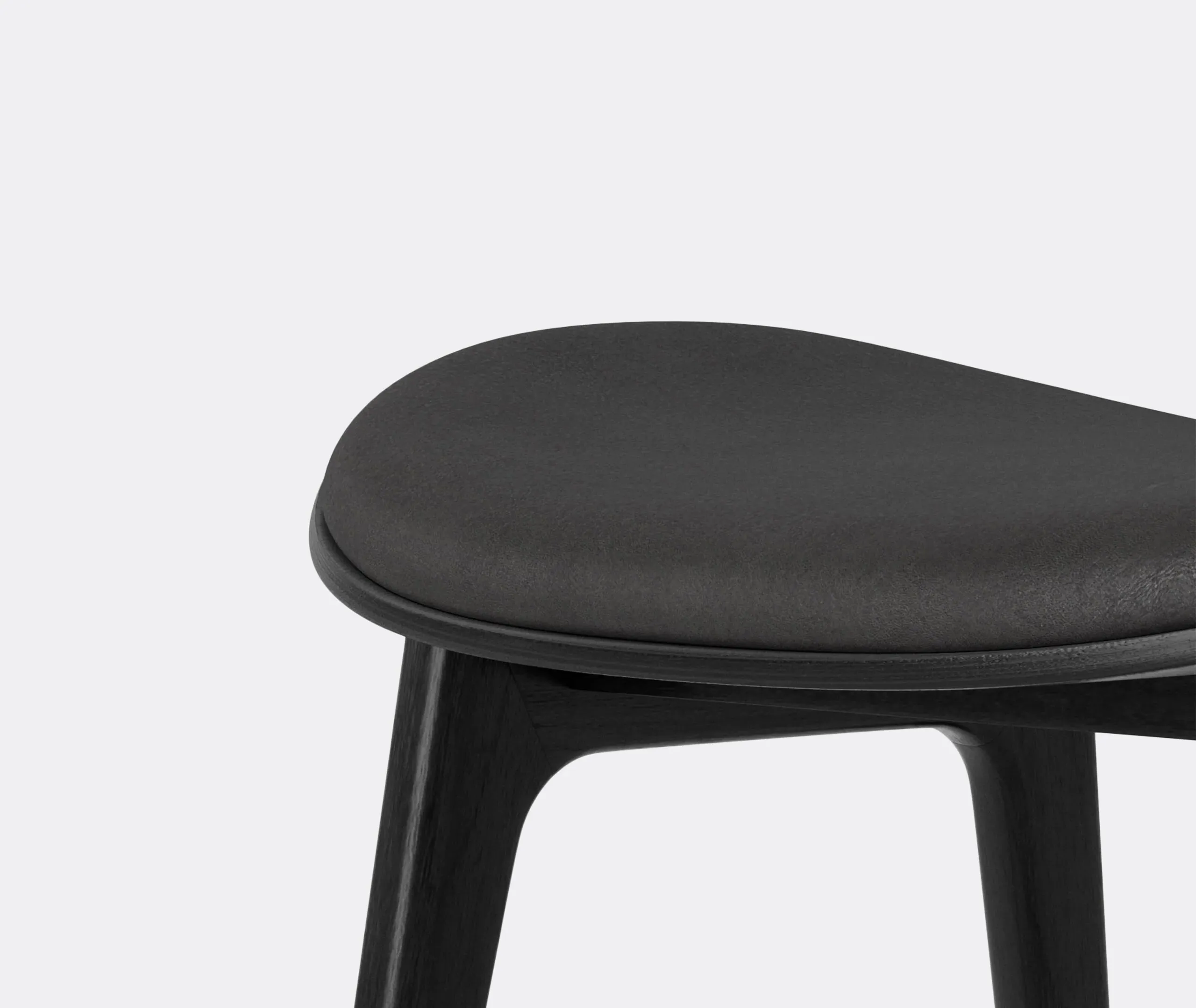 Elephant Stool - Grey, Oak Veneer
