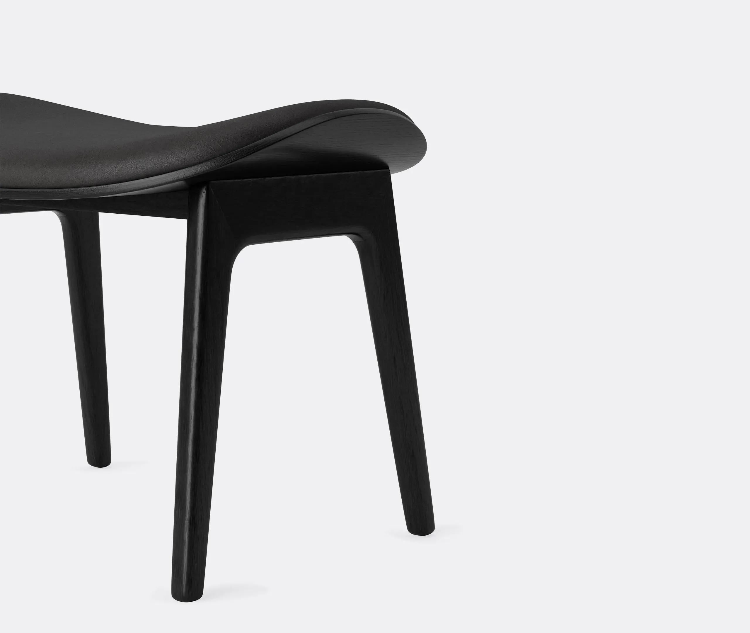 Elephant Stool - Grey, Oak Veneer