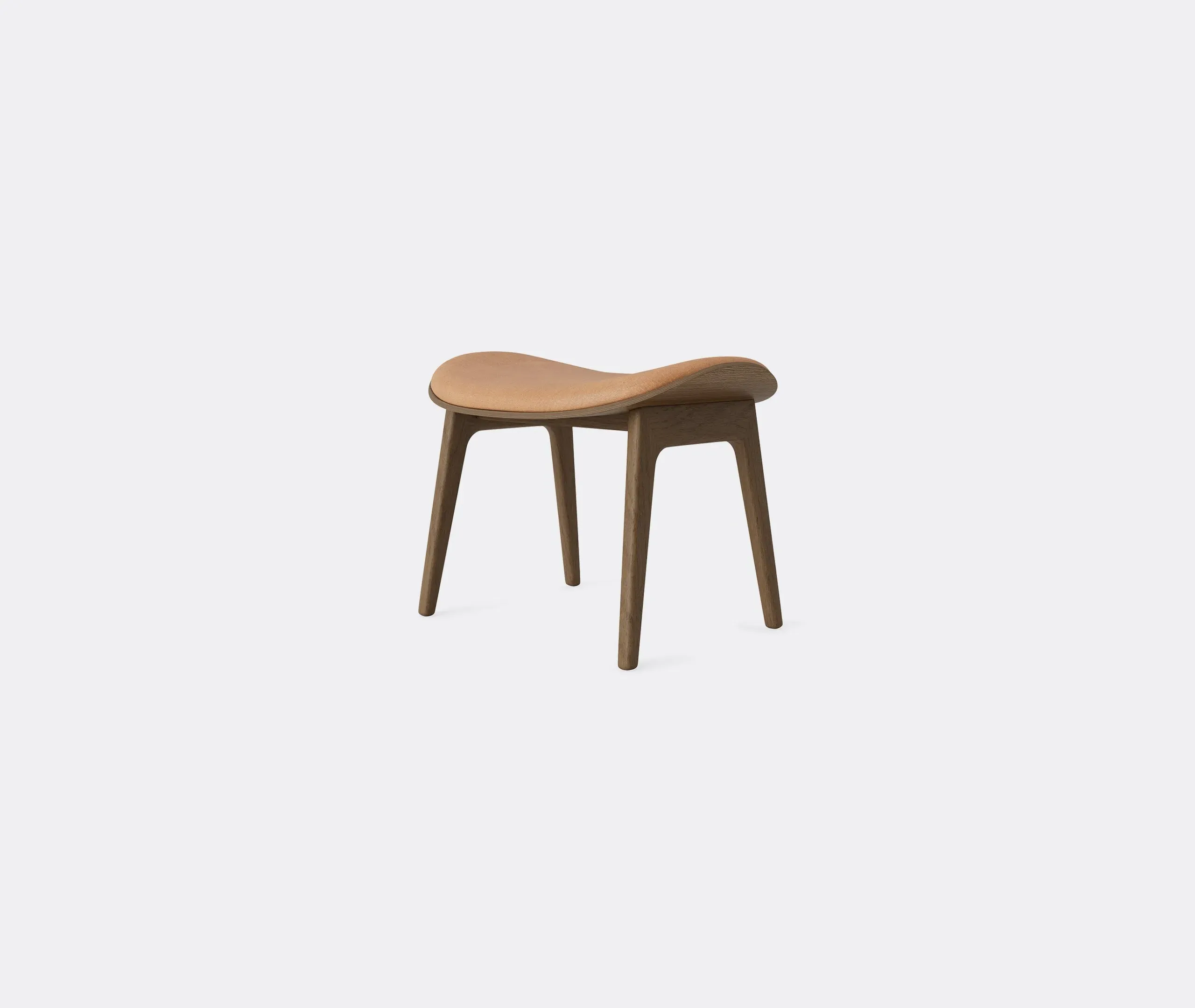 Elephant Stool - Light Brown, Oak Veneer image
