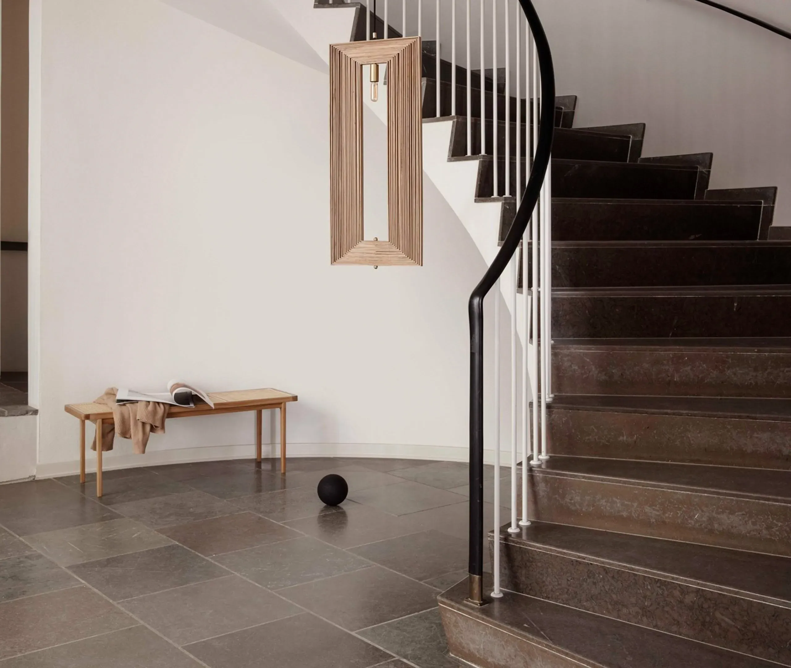 LeRoi Bench - Brown, Oak