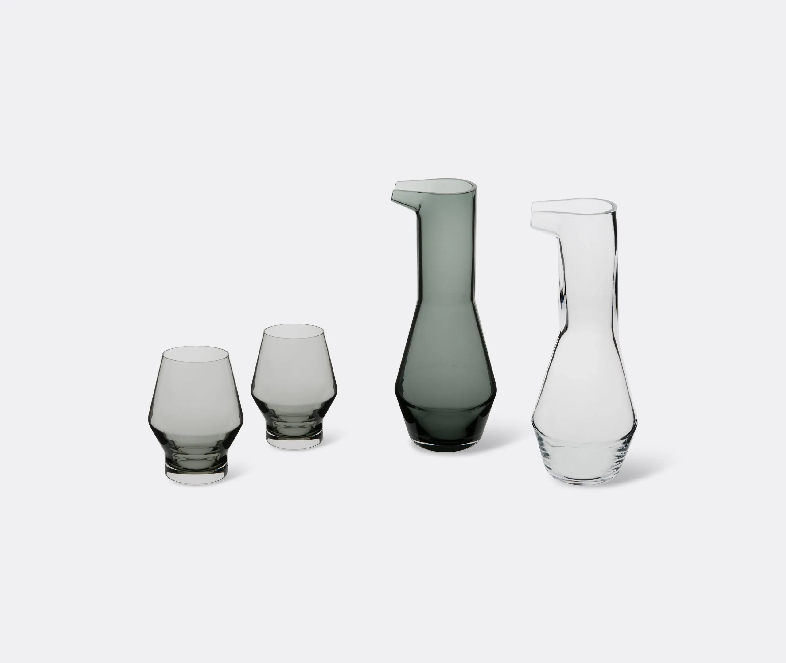 Beak Water Decanter with Spout - Clear, Glass