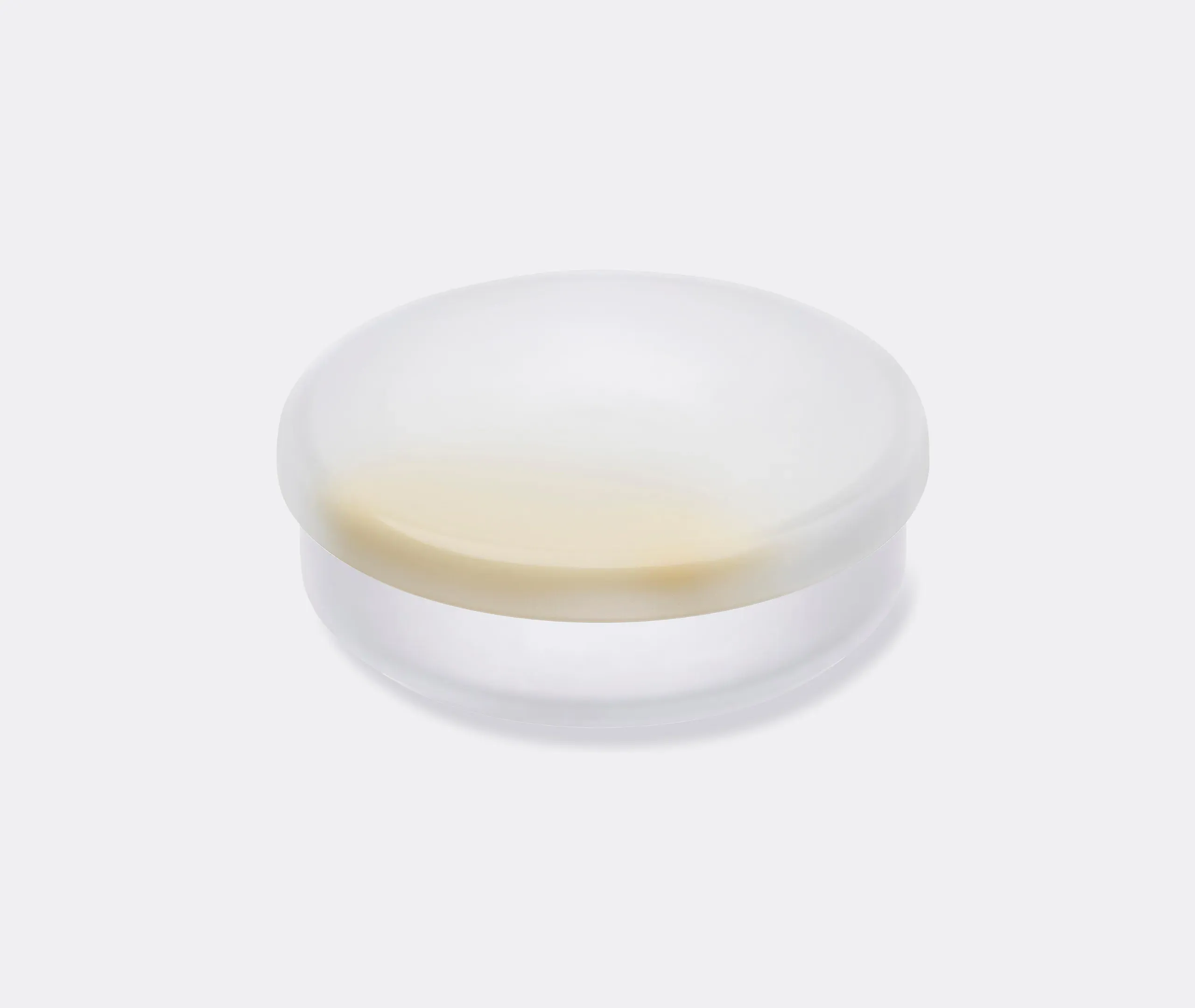Pigmento Short Storage Box - Beige, Glass product
