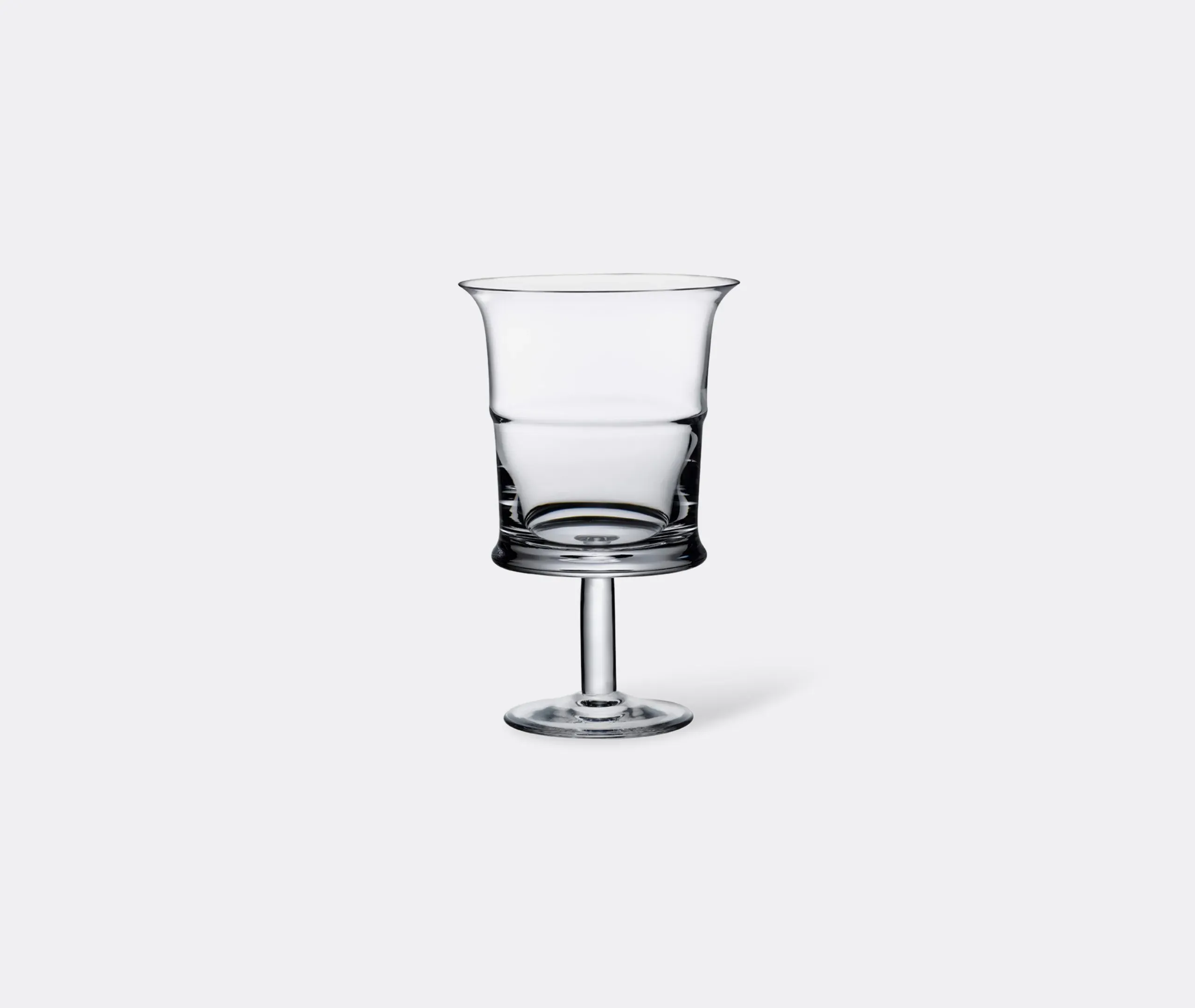 Set of 2 Red Wine Glasses - Clear, Crystal